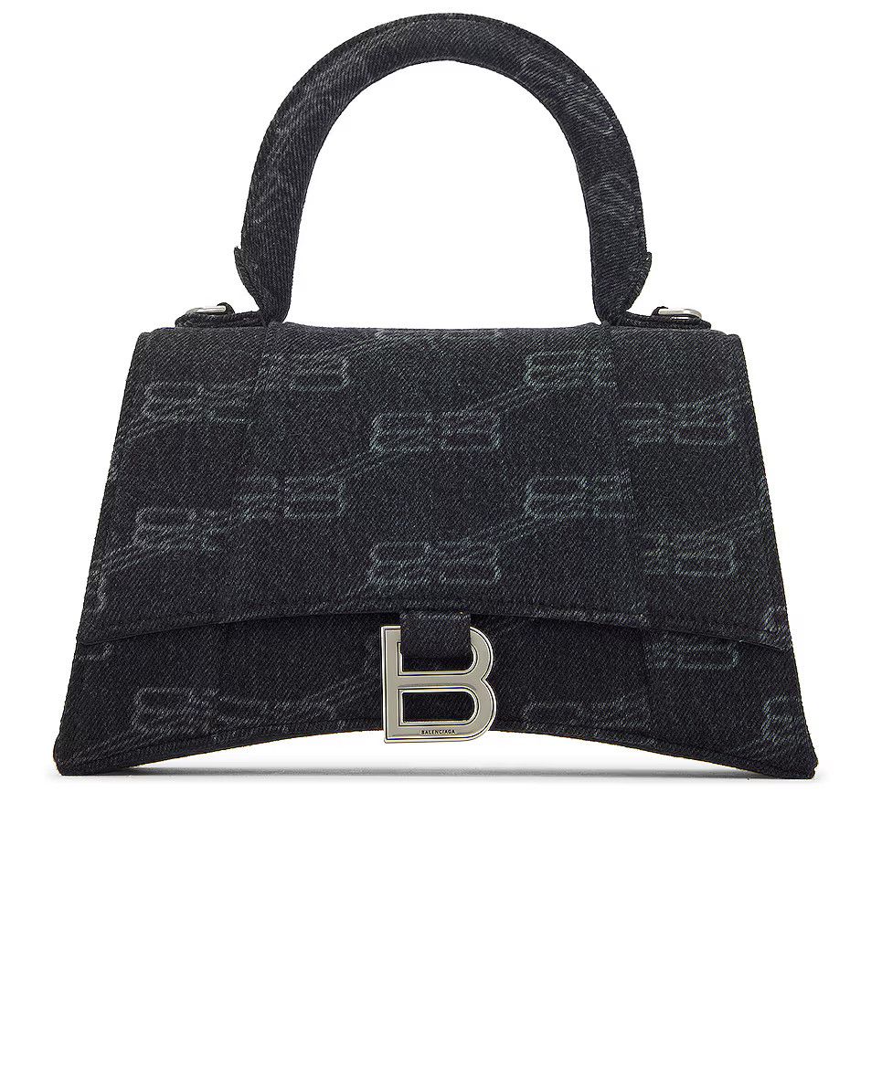 Balenciaga o1s1wg110824 Size: OS / Hourglass Small Handbag BB Monogram Size ONE SIZE - 3 Thumbnail