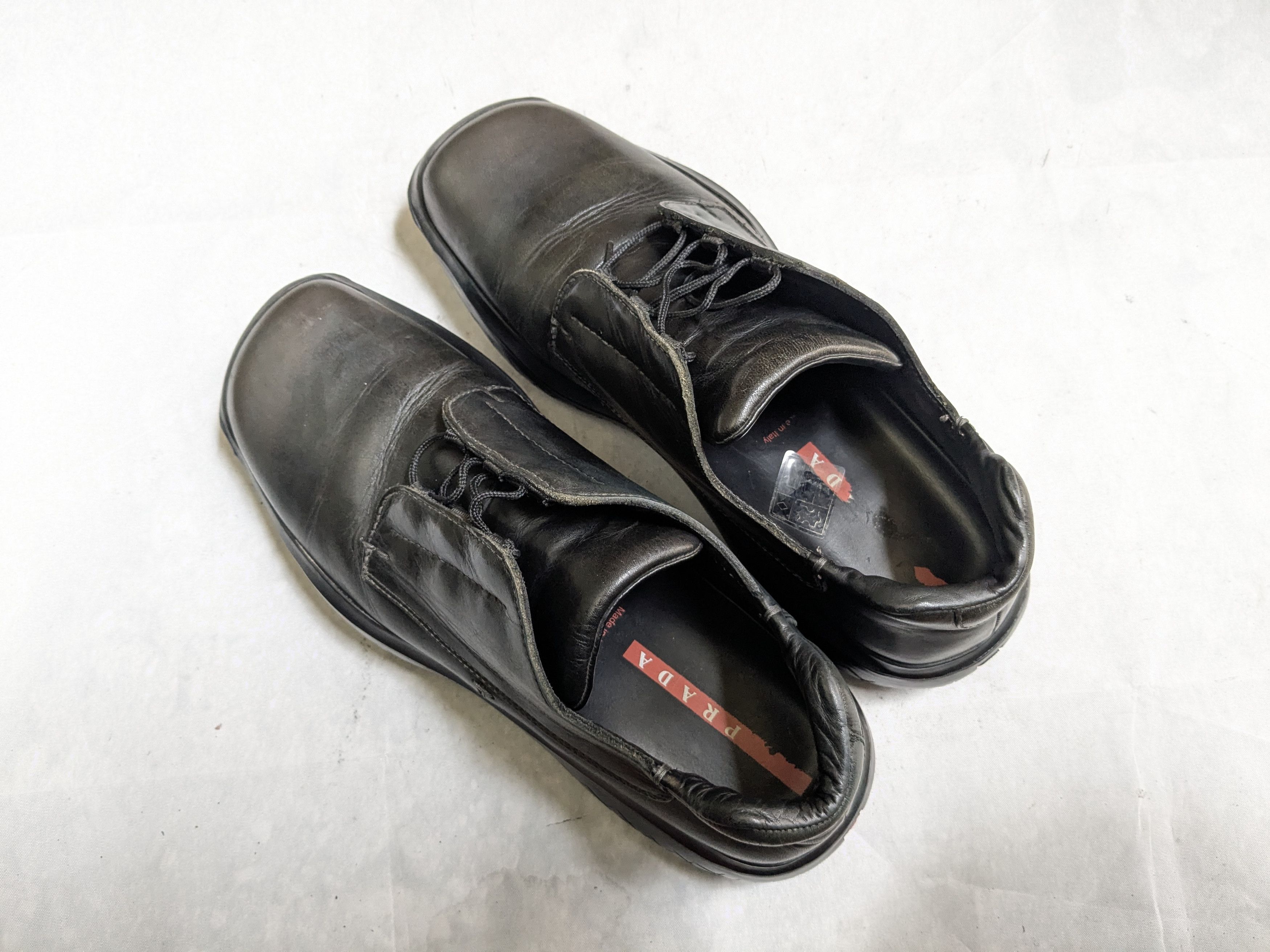 Prada Prada Sneakers Brown Black 11 Leather Y2K Size US 11 / EU 44 - 11 Thumbnail