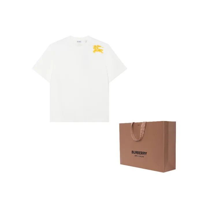 Burberry Burberry Burberry SS24 Logo Print Short Sleeve T-Shirt-250 Size US XL / EU 56 / 4 - 1 Thumbnail