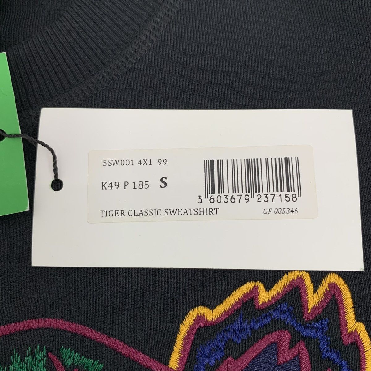 Kenzo Kenzo Tiger Head Embroidered Long Sleeve Sweatshirt K26WX Size US S / EU 44-46 / 1 - 6 Thumbnail