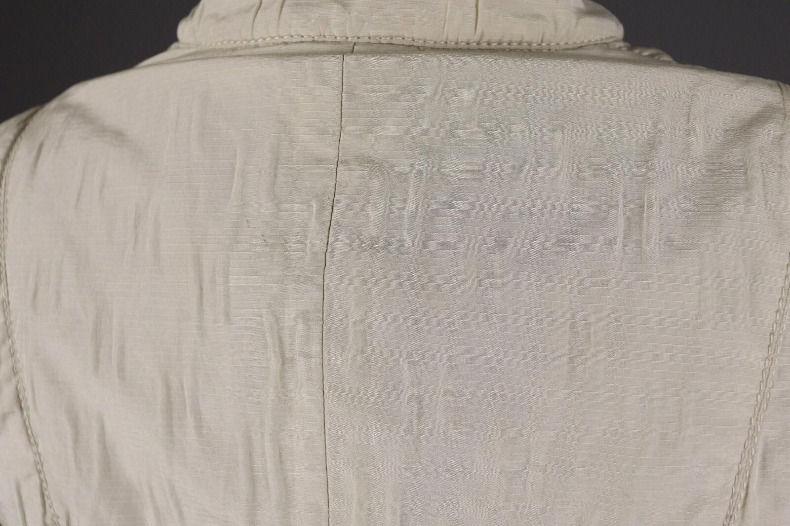 Armani Collezioni Armani Collezioni Beige Zip Cropped Jacket Size 38 Size M / US 6-8 / IT 42-44 - 10 Thumbnail