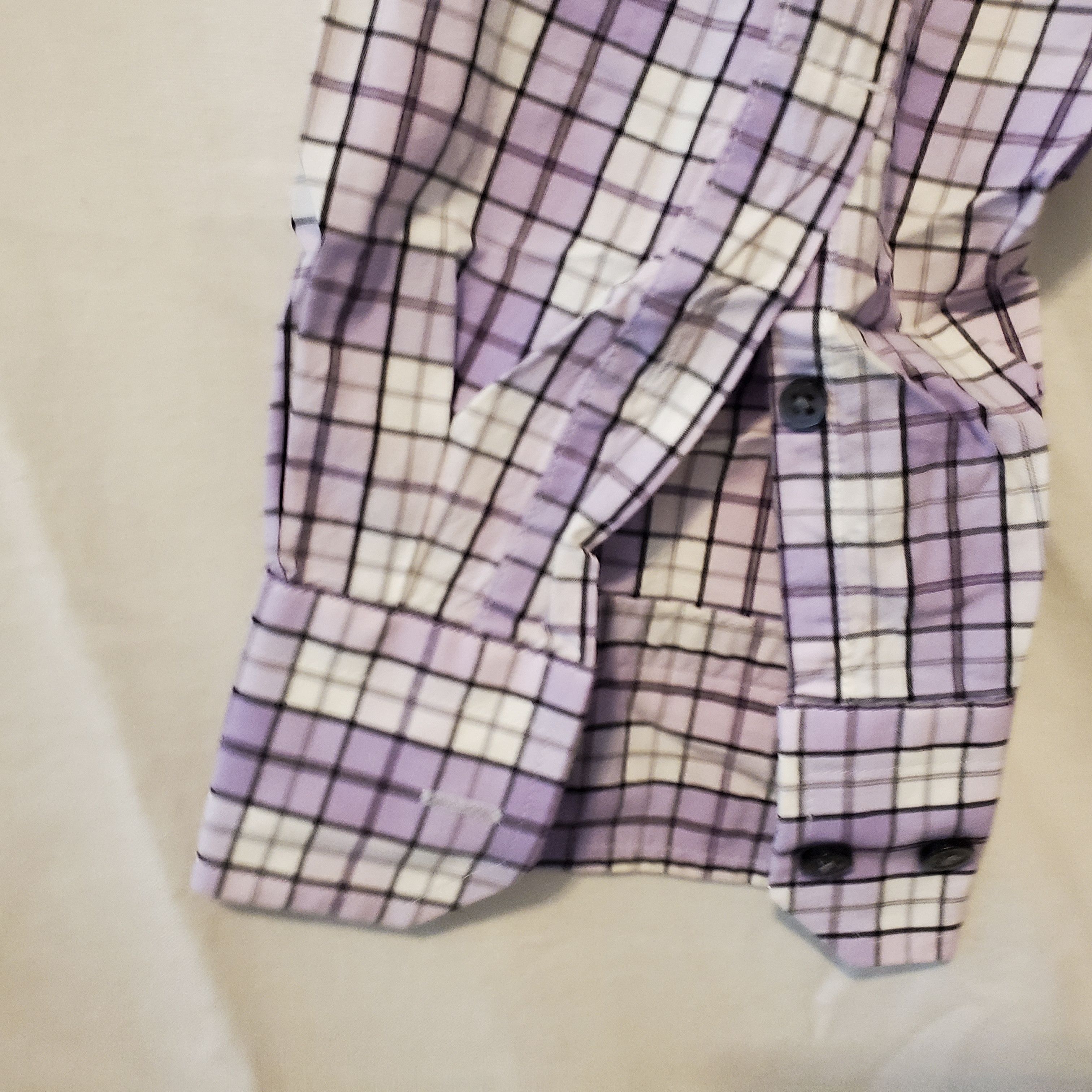 Express Express Men's XL Fitted Button shirt Size US XL / EU 56 / 4 - 5 Thumbnail