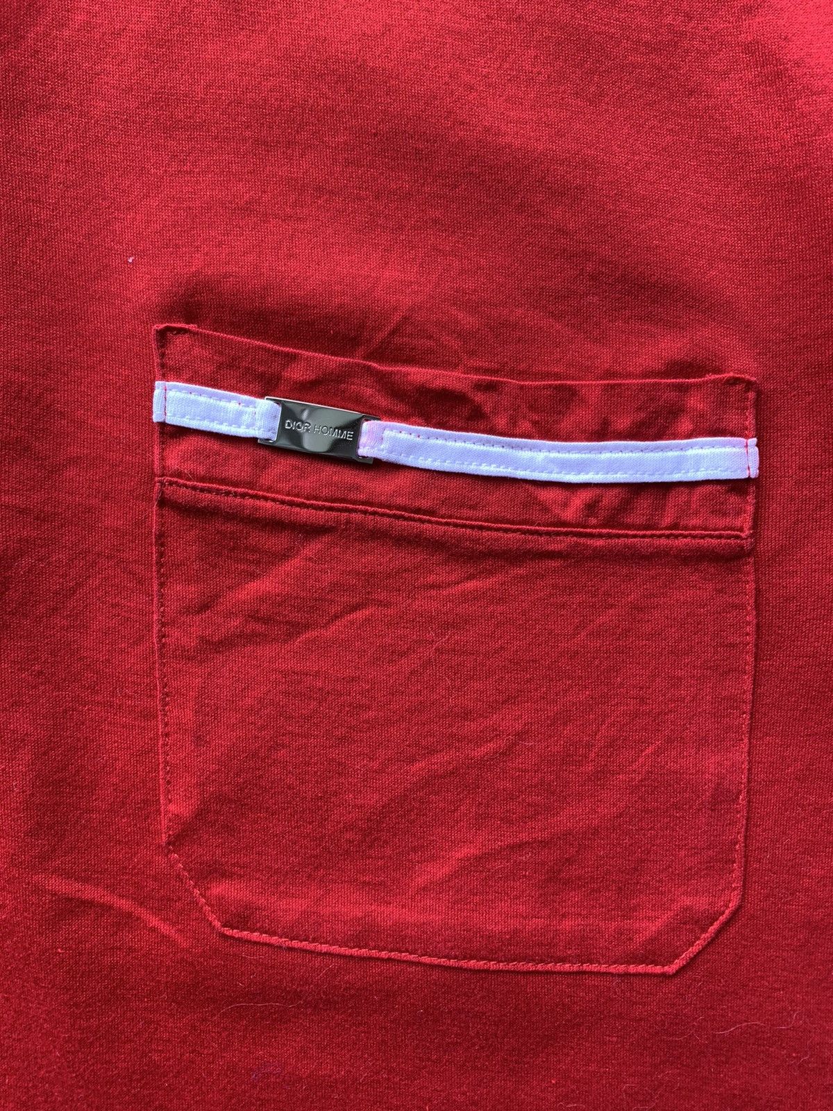 Dior Dior Homme Resort red polo Size US M / EU 48-50 / 2 - 3 Thumbnail