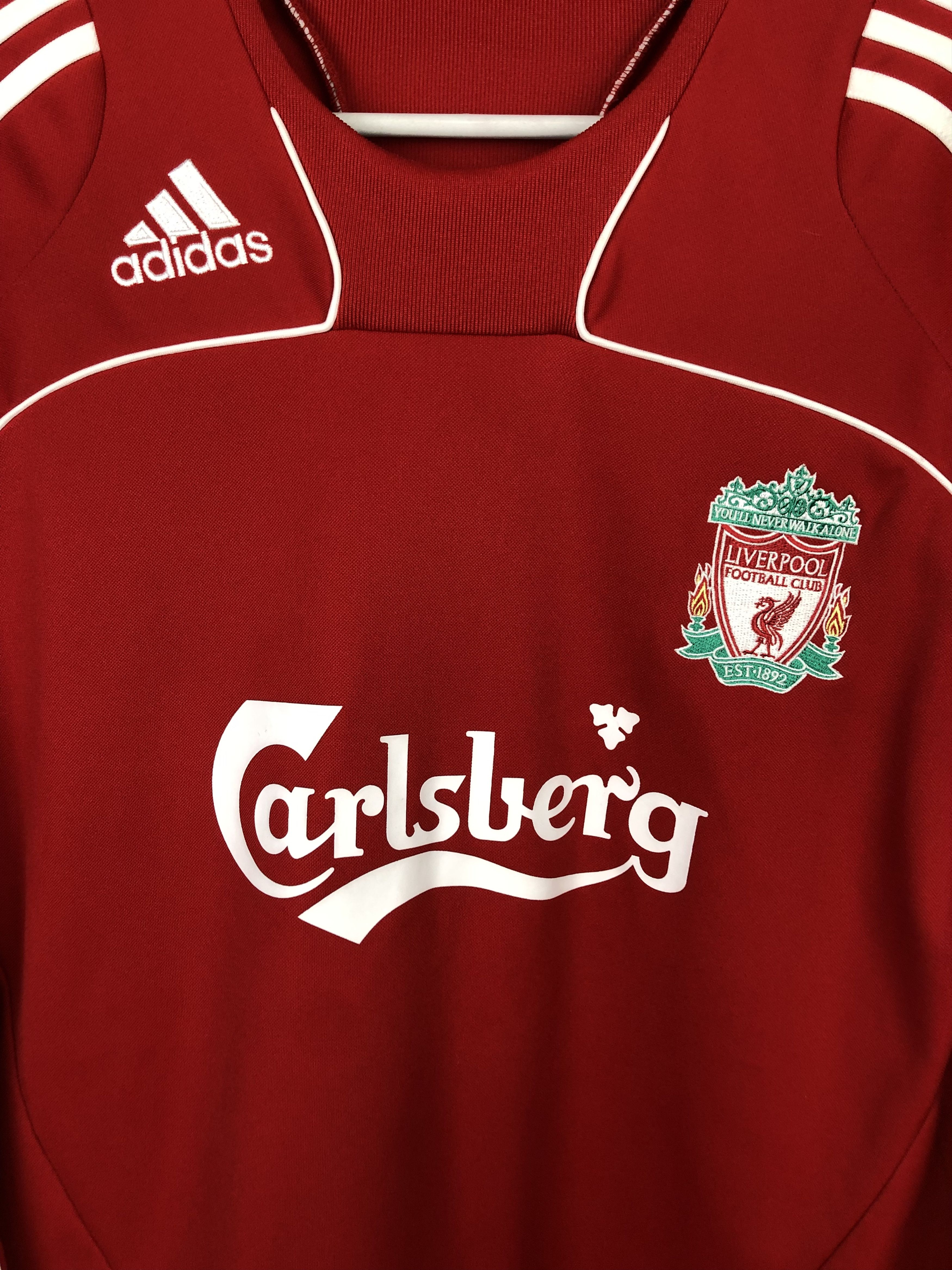 Adidas Vintage Adidas Liverpool Sweatshirt Soccer Jacket Track Size US L / EU 52-54 / 3 - 3 Thumbnail