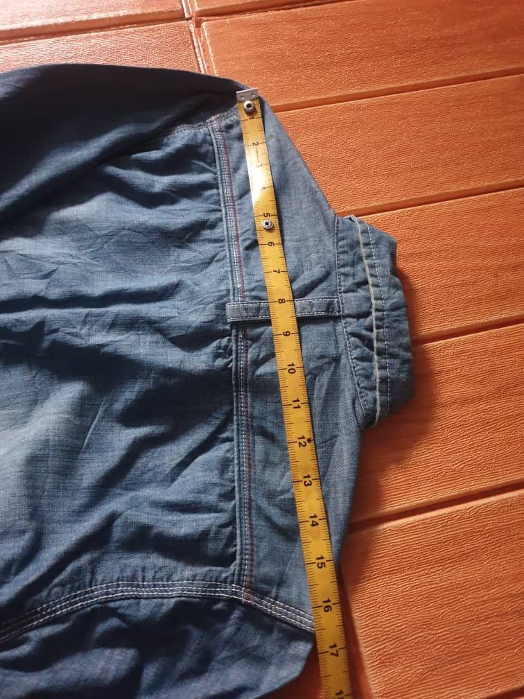 Japanese Brand 💥Simplicite Plus selvedge style Japanese Chambray Shirt Size US S / EU 44-46 / 1 - 11 Thumbnail