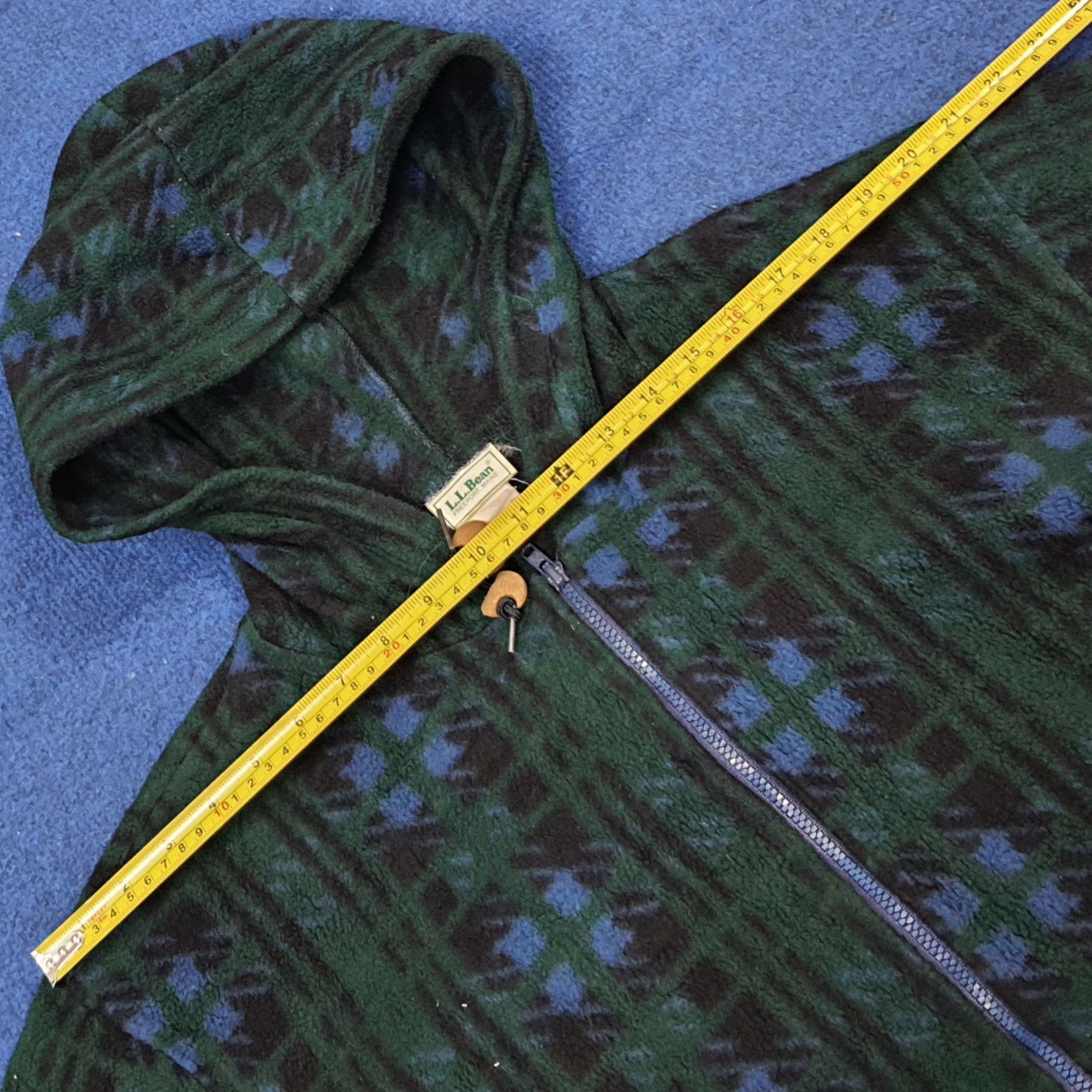 L.L. Bean Vintage L.L. Bean Fleece Outdoor Hoodie Jacket C278N2 Size US L / EU 52-54 / 3 - 6 Thumbnail