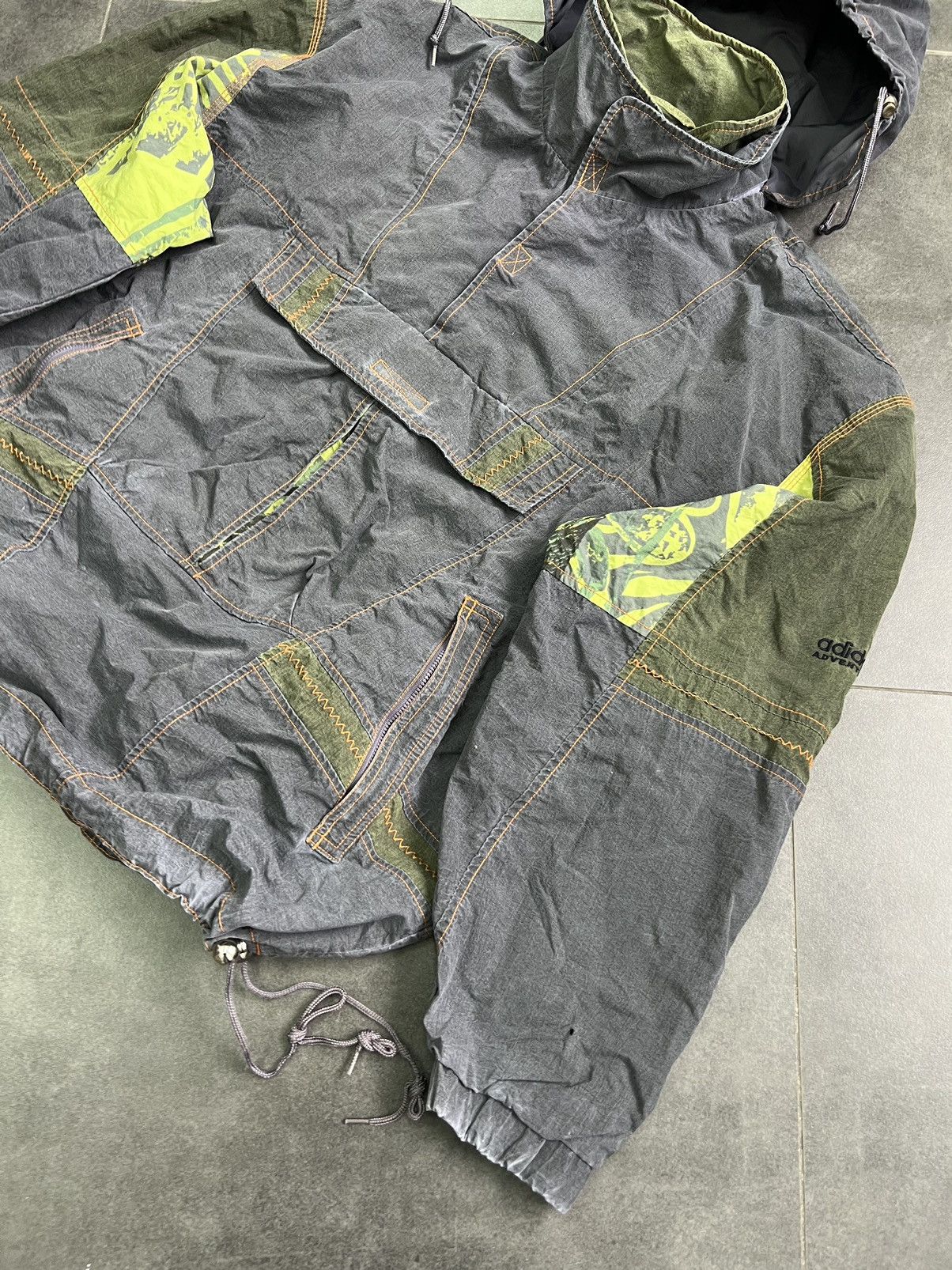 Adidas × Vintage Vintage Adidas Adventure Anorak Windbreaker Jacket Size US L / EU 52-54 / 3 - 6 Thumbnail