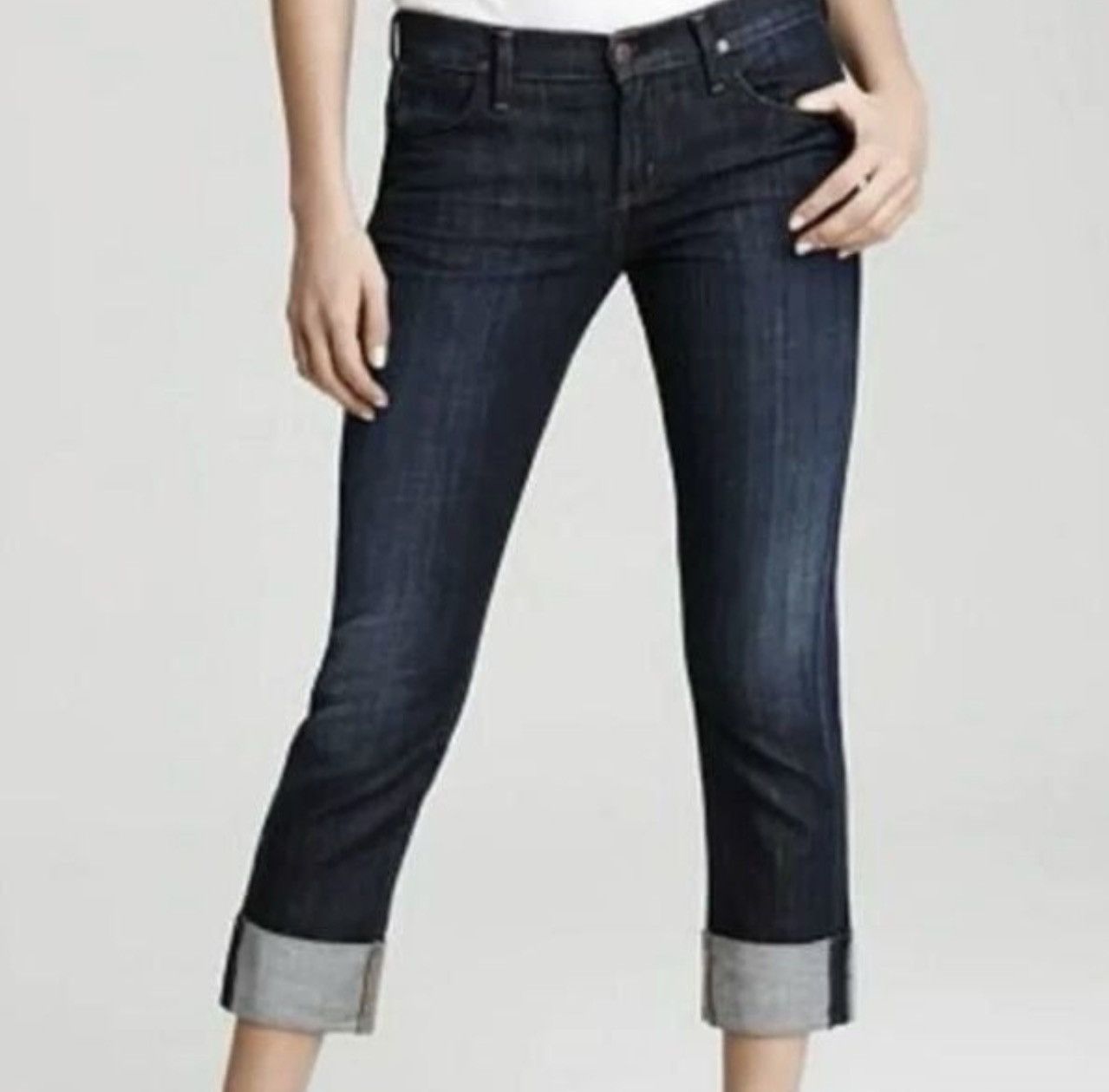 Citizens Of Humanity Citizens of Humanity Dani Cropped Straight Leg Jeans Size 30" / US 8 / IT 44 - 3 Thumbnail