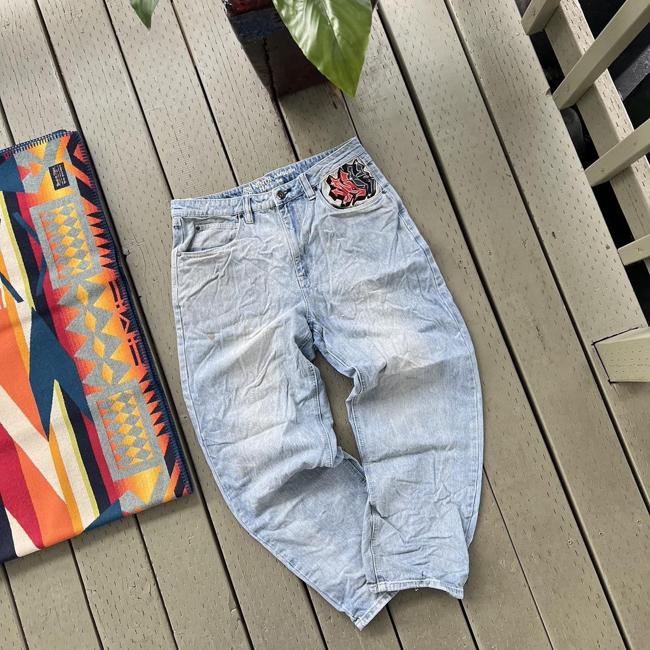 Ambush Design Ninth Hall Ambush Baggy Light Blue Wash Jeans Size US 34 / EU 50 - 3 Thumbnail