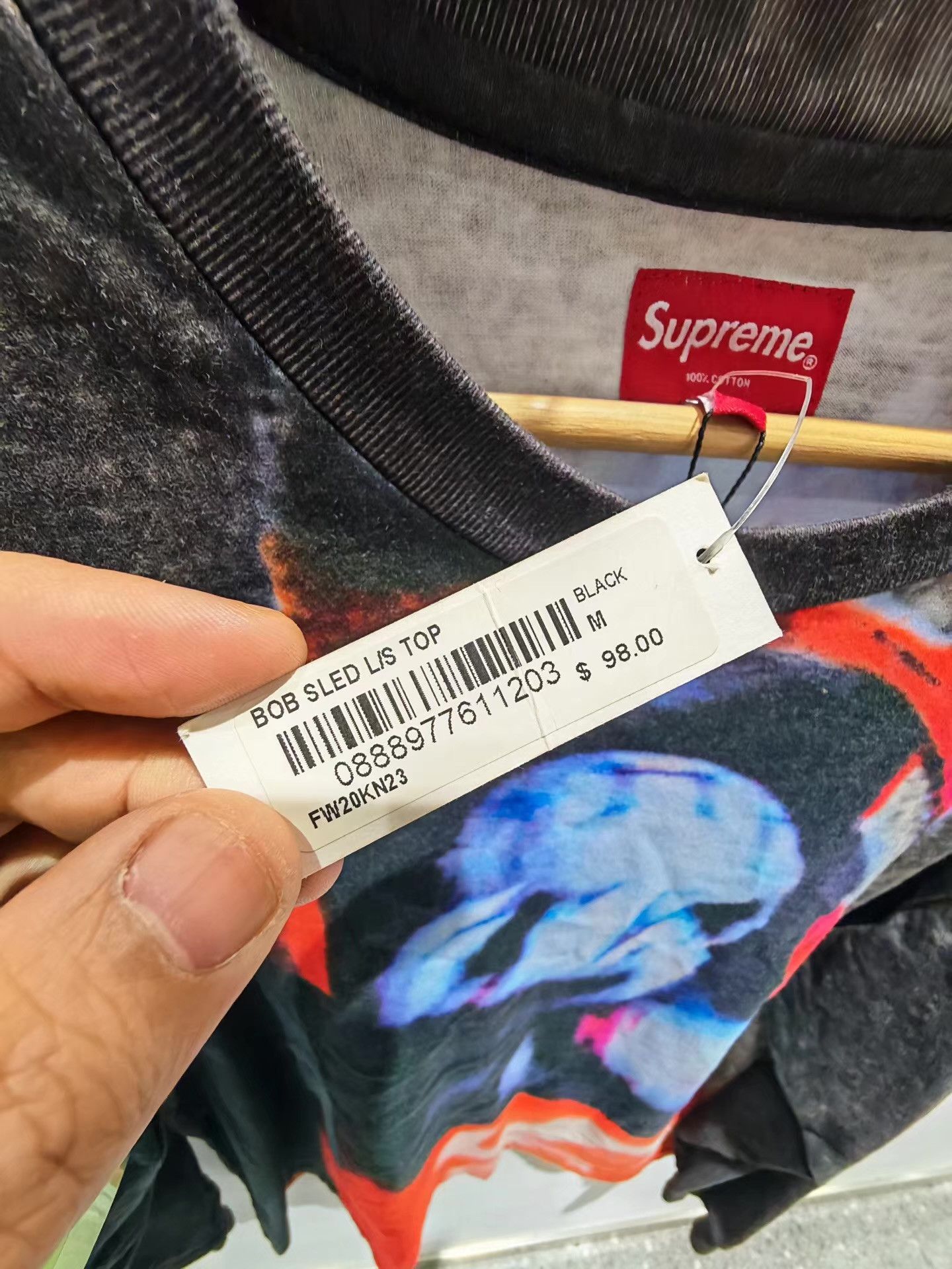 Supreme Supreme Phantom Sleigh Long Sleeve Tee Q15 Size US M / EU 48-50 / 2 - 2 Thumbnail