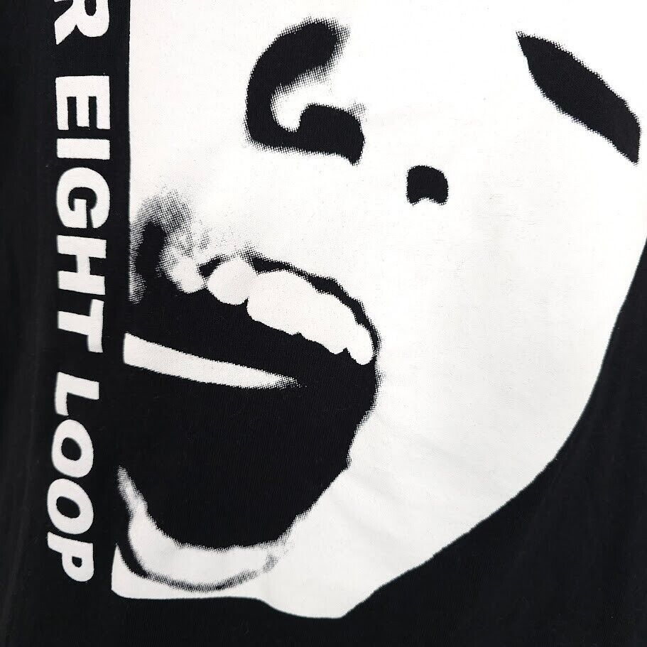 Gildan Super Eight Loop T Shirt Mens Size Medium Black Synth Music Size US M / EU 48-50 / 2 - 3 Thumbnail