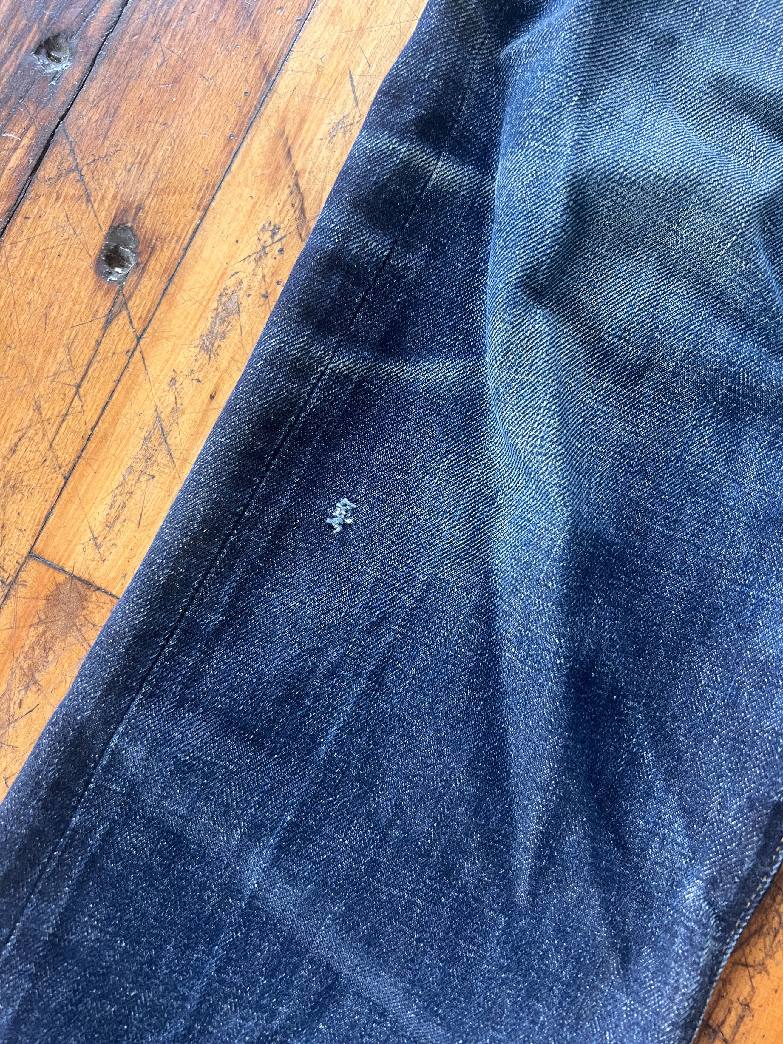 Stevenson Overall Co. Stevenson Overall Company - 220 Raw Denim - W31 Size US 31 - 5 Thumbnail