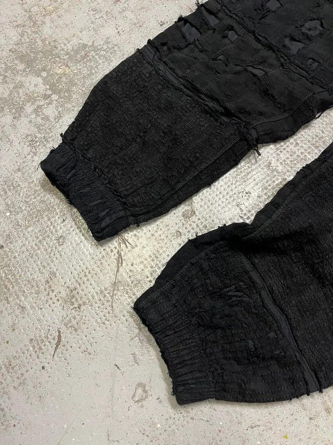 Givenchy Givenchy Destroyed Black Relaxed Pants Size US 32 / EU 48 - 6 Thumbnail