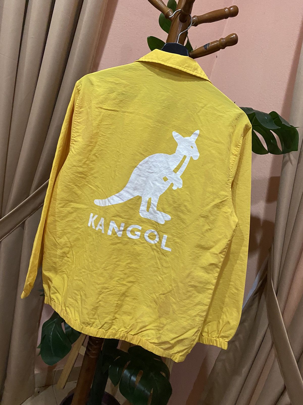 Kangol Vintage Yellow Kangol Jacket Casual Lightweight Style Size US S / EU 44-46 / 1 - 7 Thumbnail