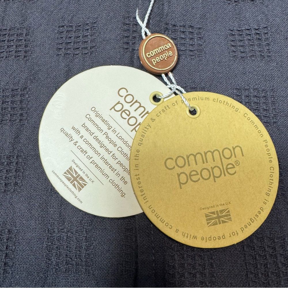 Common People NWT New $126 Common People Mapper Short Sleeve Cotton Shirt Size US M / EU 48-50 / 2 - 9 Thumbnail