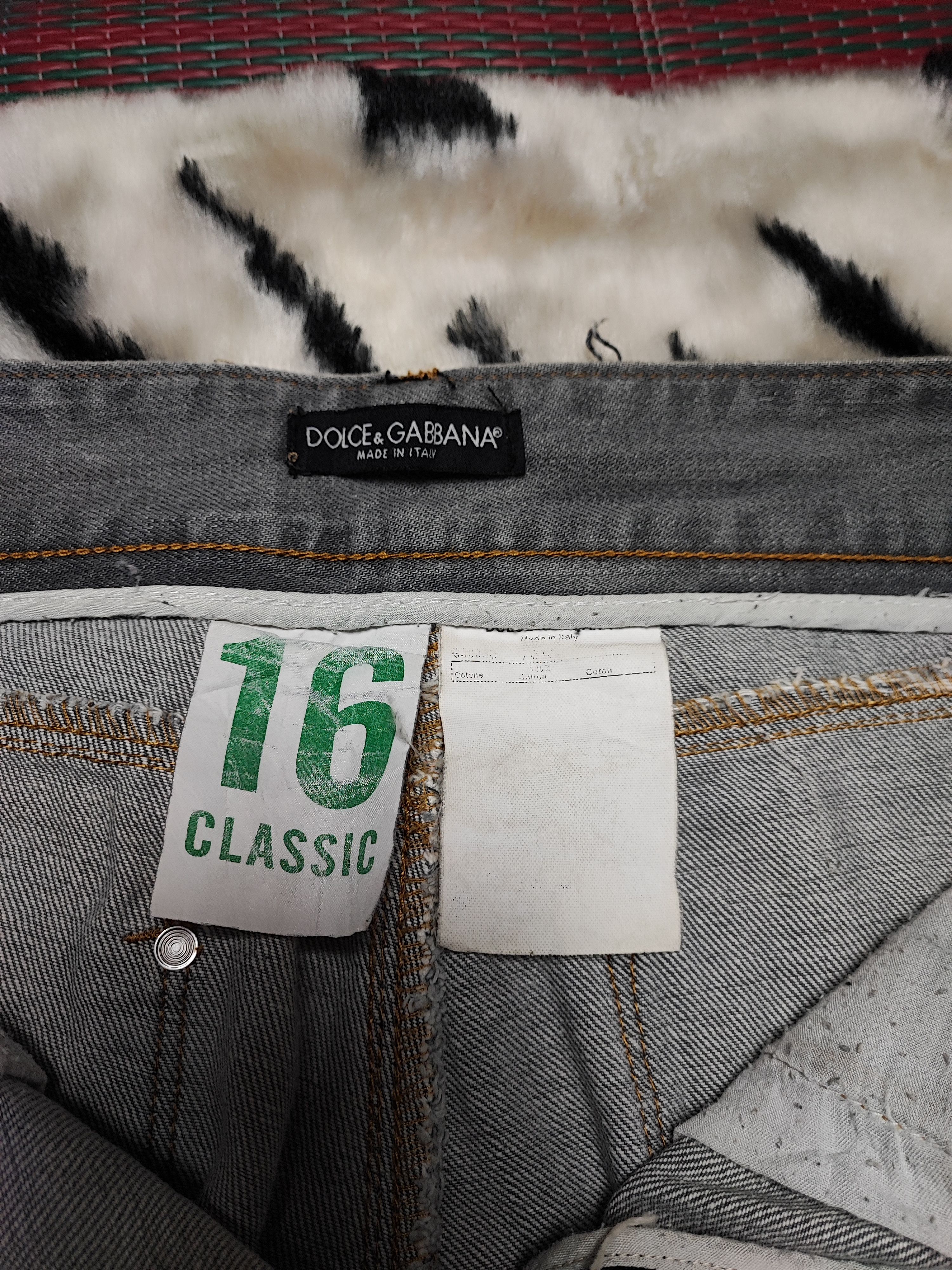 Dolce & Gabbana Vintage 2000s Dolce Gabbana Jeans Baggy Faded Japanese Size US 32 / EU 48 - 12 Thumbnail