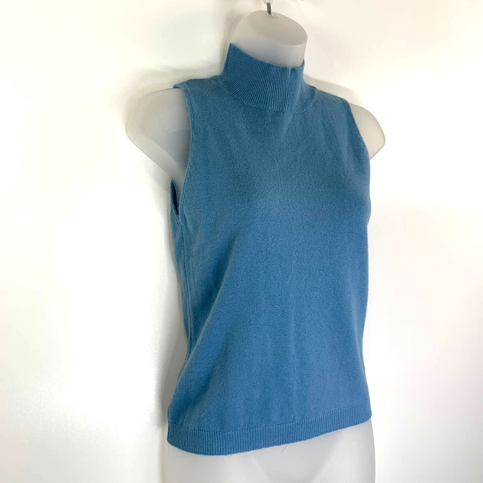 United Colors Of Benetton Y2K United Colors of Benetton Turtleneck Sweater Sleeveless Size XS / US 0-2 / IT 36-38 - 2 Thumbnail