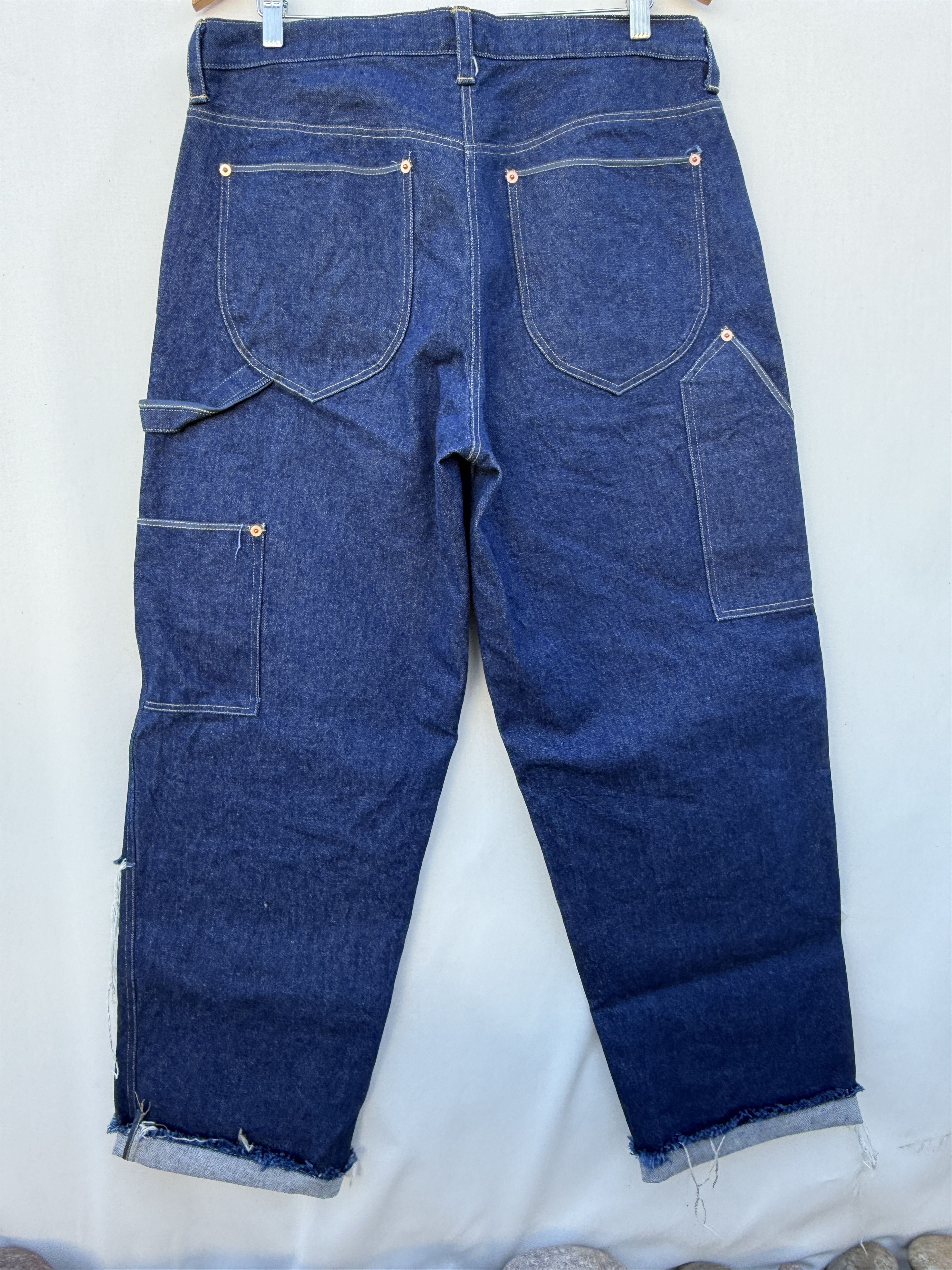 Other Vimeux Broken Weave Double Front Carpenter Jeans Size 36 Size US 36 / EU 52 - 2 Thumbnail
