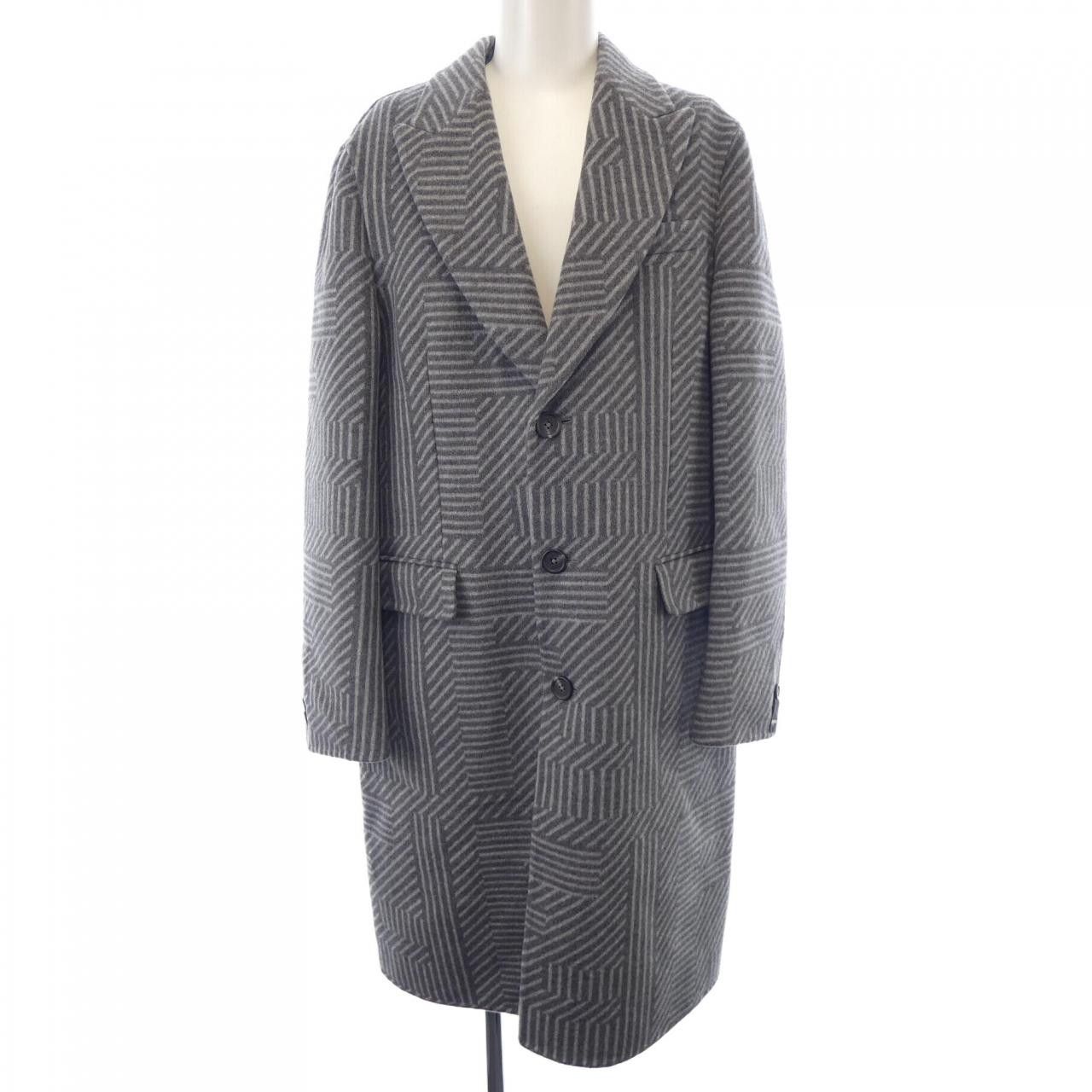 Fendi Fendi FF0770 APNB Coat Others Outerwear FF0770APNB DUTY FREE for USA