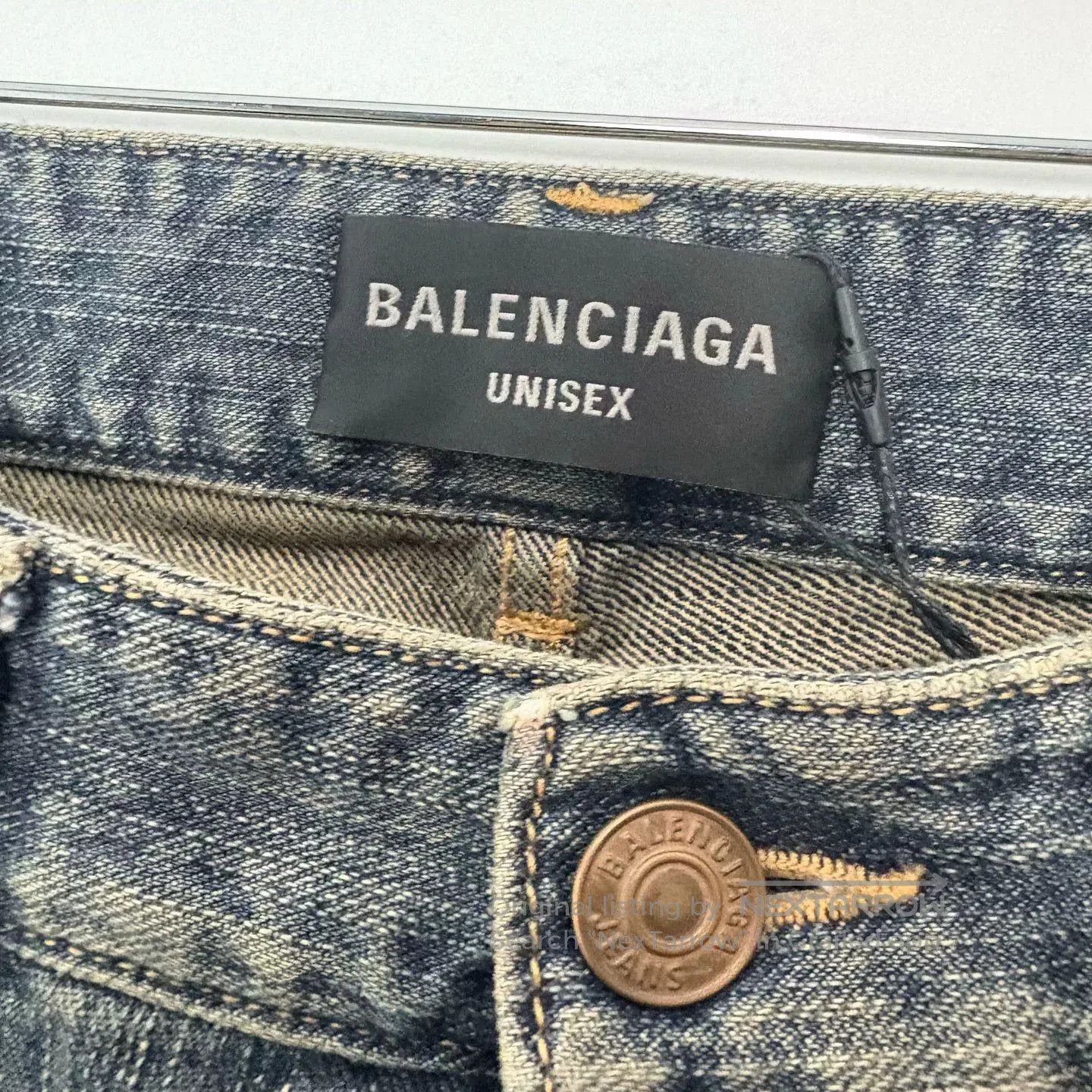 Balenciaga Balenciaga 23AW Bootcut Faded Jeans. Size US 27 - 3 Thumbnail