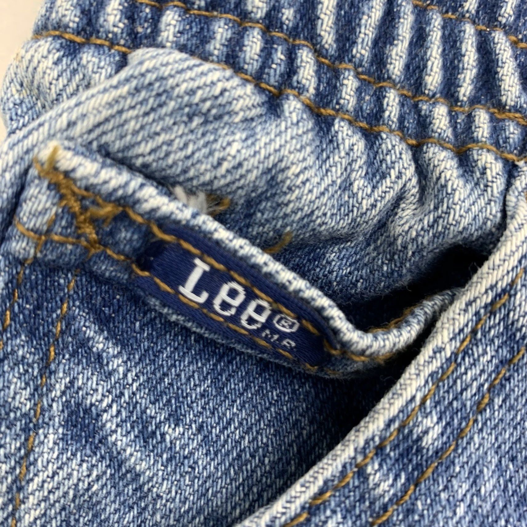 Lee VINTAGE Lee Riders Womens Jeans 12 Long High Blue 90s Denim American Mom Regular Womens 33in Inseam Rise High Size 34" / US 12 / IT 48 - 5 Thumbnail