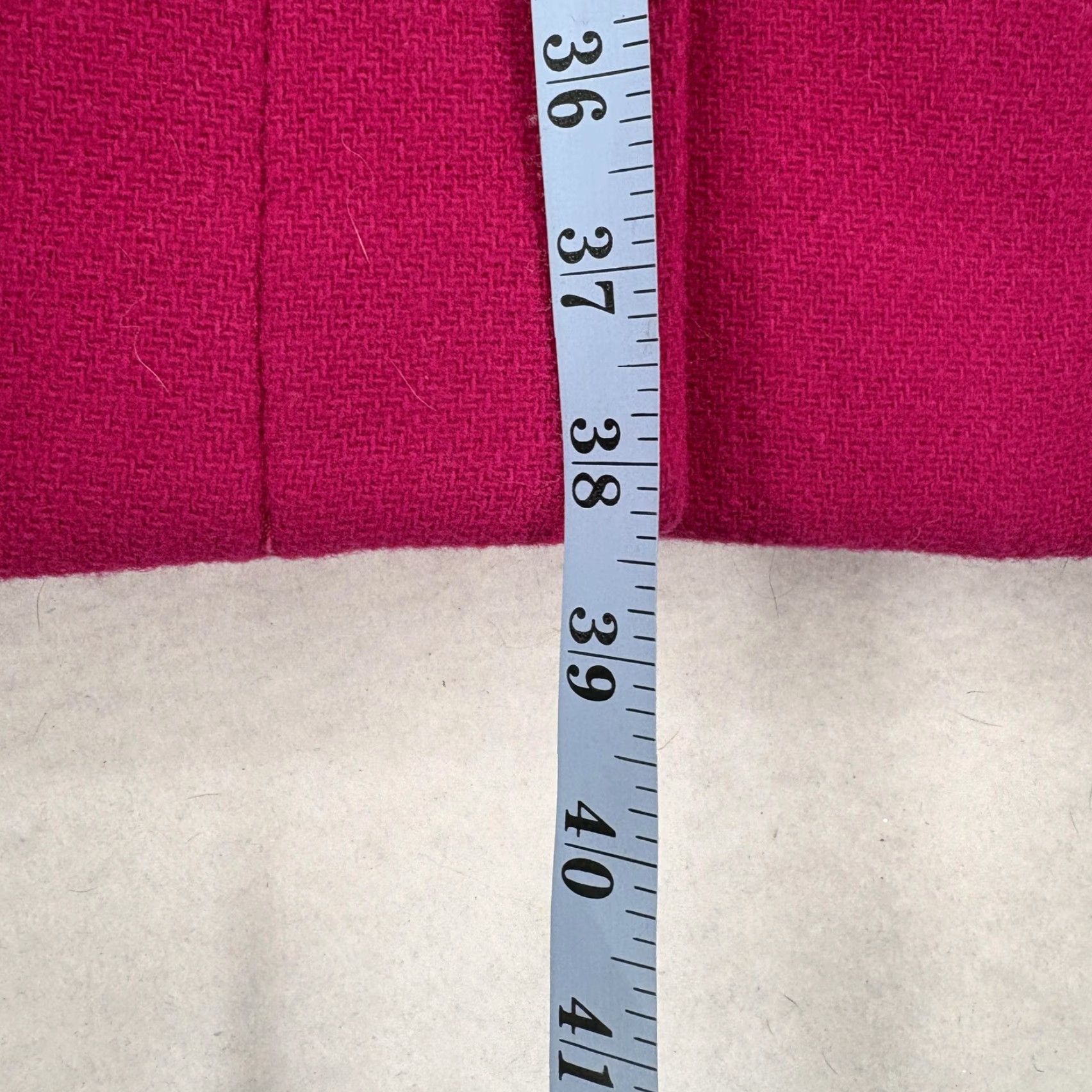 Talbots Talbots Coat Womens 20W Pink Wool Lined Collared Zipper Pockets Italian Size 3XL / US 20-22 - 6 Thumbnail