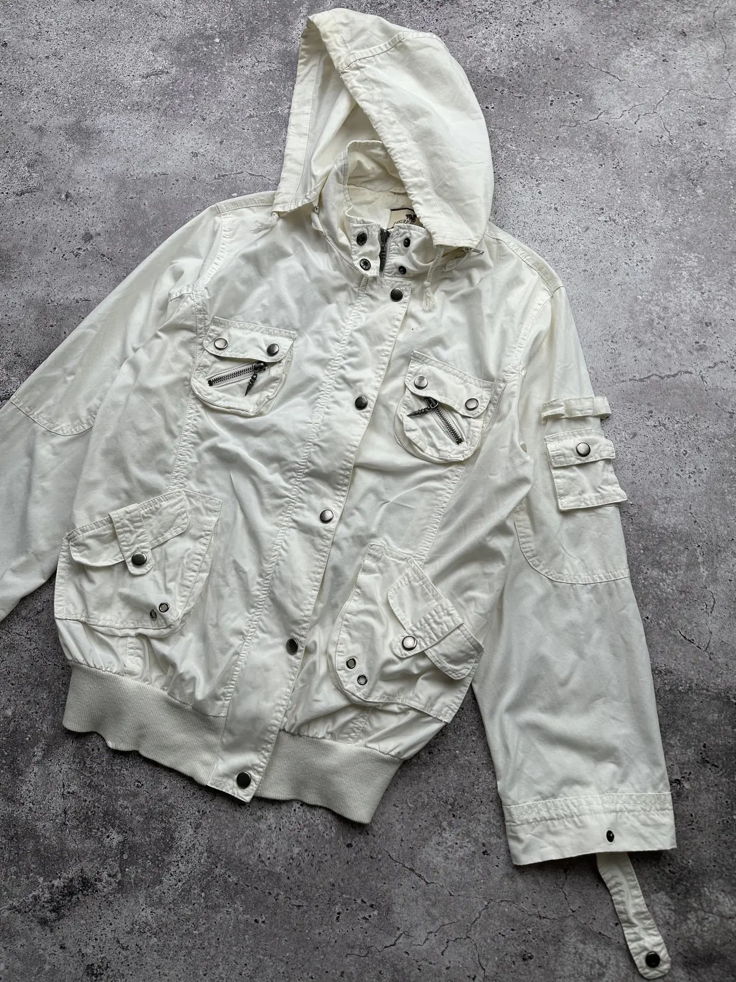 Japanese Brand Vintage Bondage Zipped Jacket C441(V434) Size US S / EU 44-46 / 1 - 3 Thumbnail