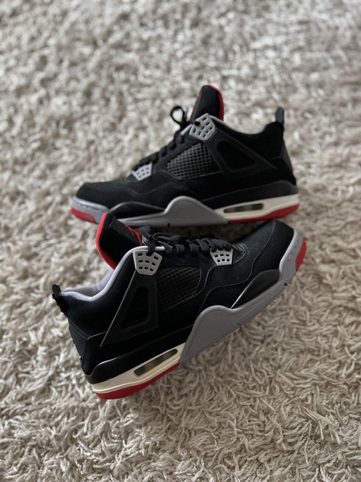 Jordan Brand Jordan 4 Bred size 10.5 Size US 10.5 / EU 43-44 - 4 Thumbnail