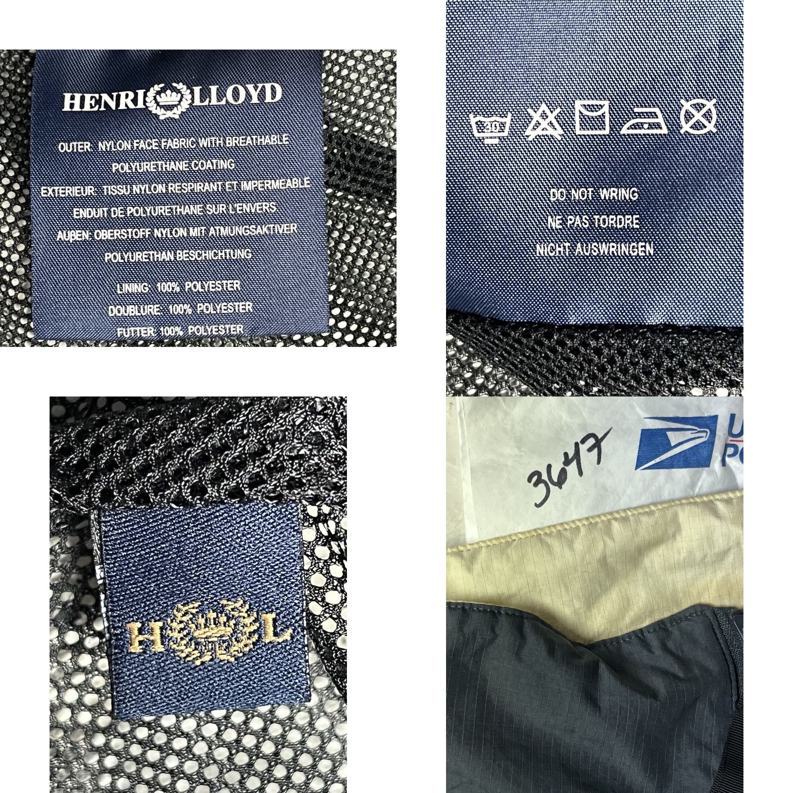 Henri Lloyd Vtg Henri Lloyd Sport Sailing Jacket Men’s XL Waterproof Full Zip See All Pics Size US XL / EU 56 / 4 - 10 Thumbnail