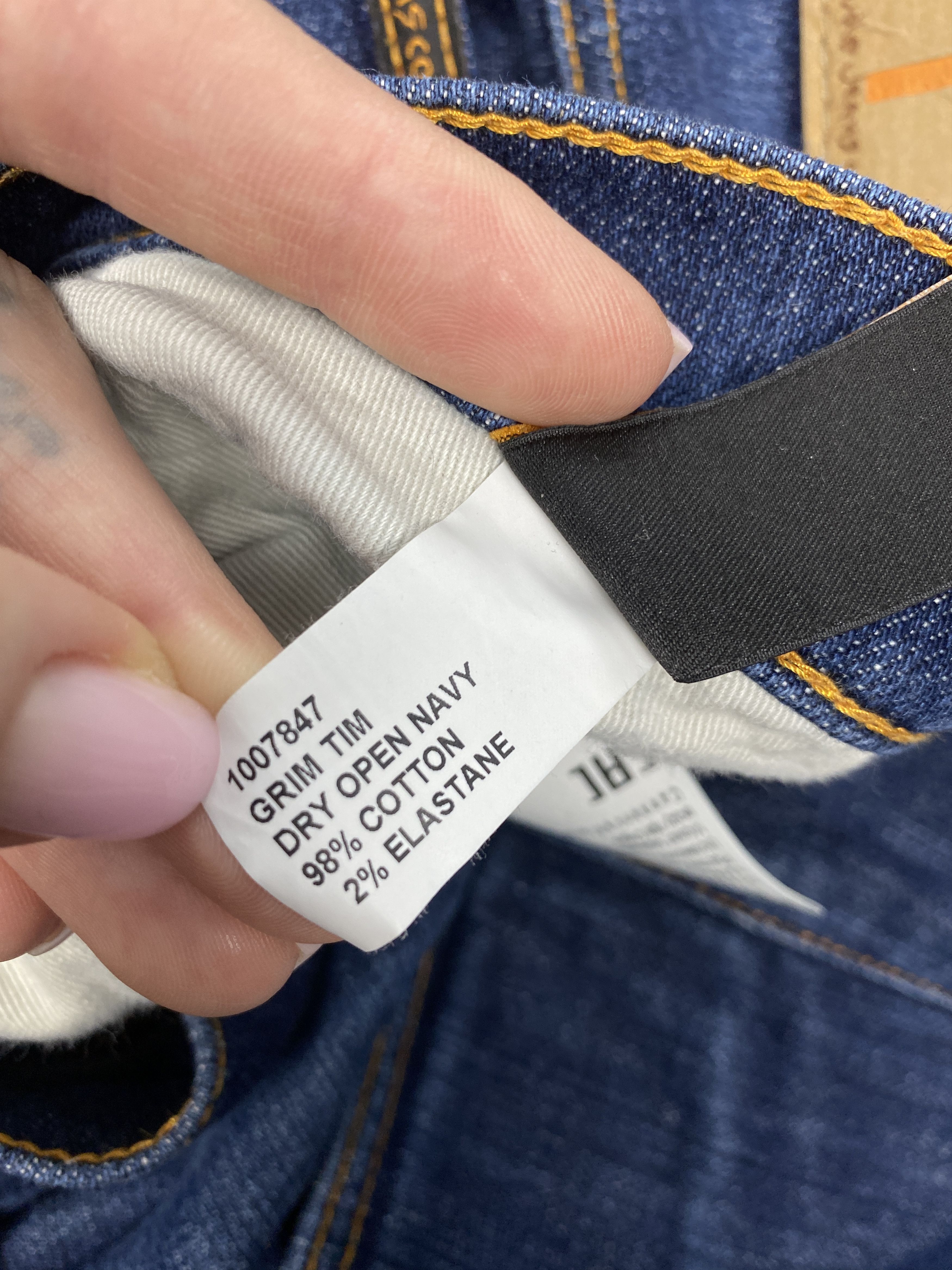 Nudie Jeans × Vintage Nudie Jeans vintage denim pants jeans Size US 33 - 9 Thumbnail
