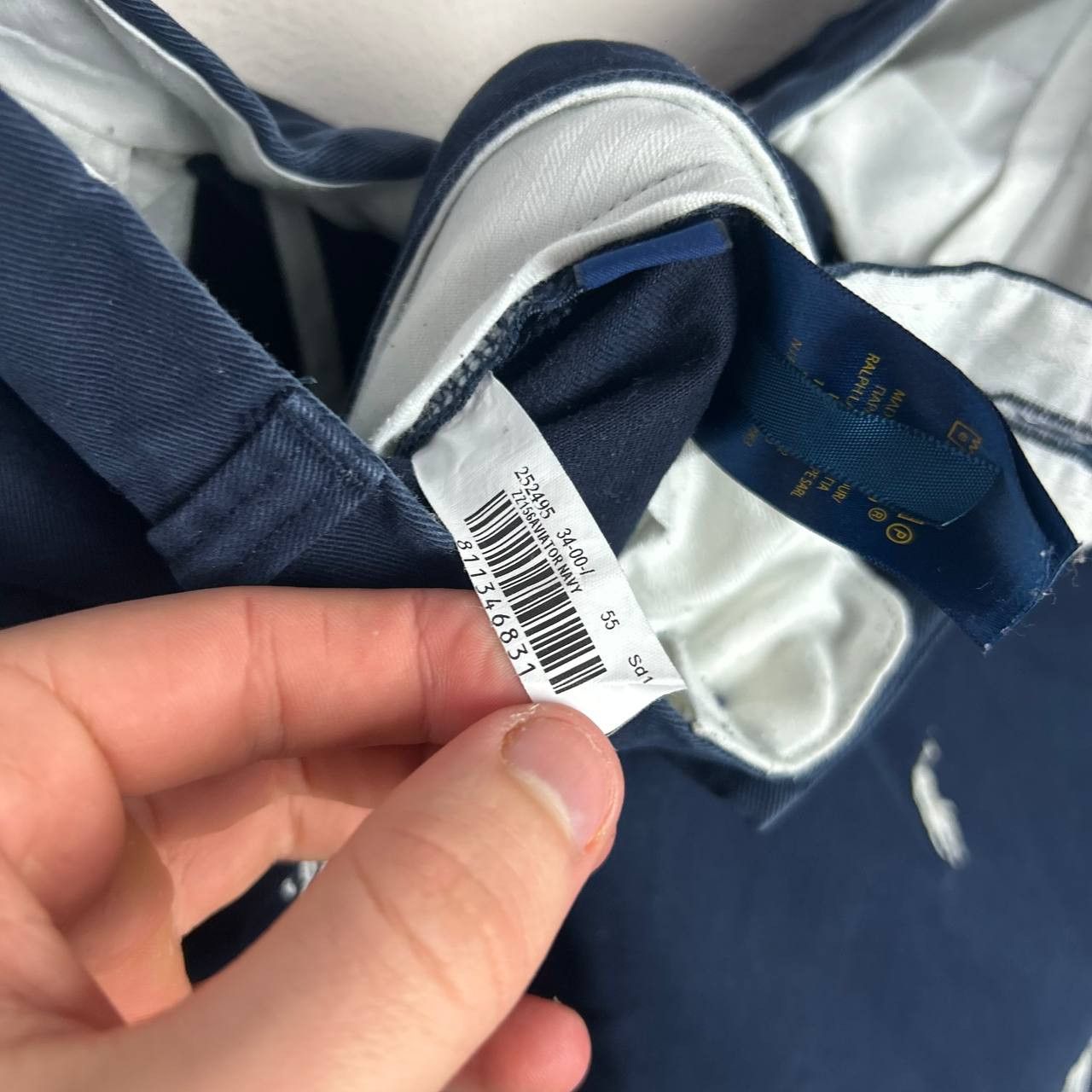 Polo Ralph Lauren Mens Polo Ralph Lauren Monogrammed logo y2k shorts Size US 34 / EU 50 - 12 Thumbnail