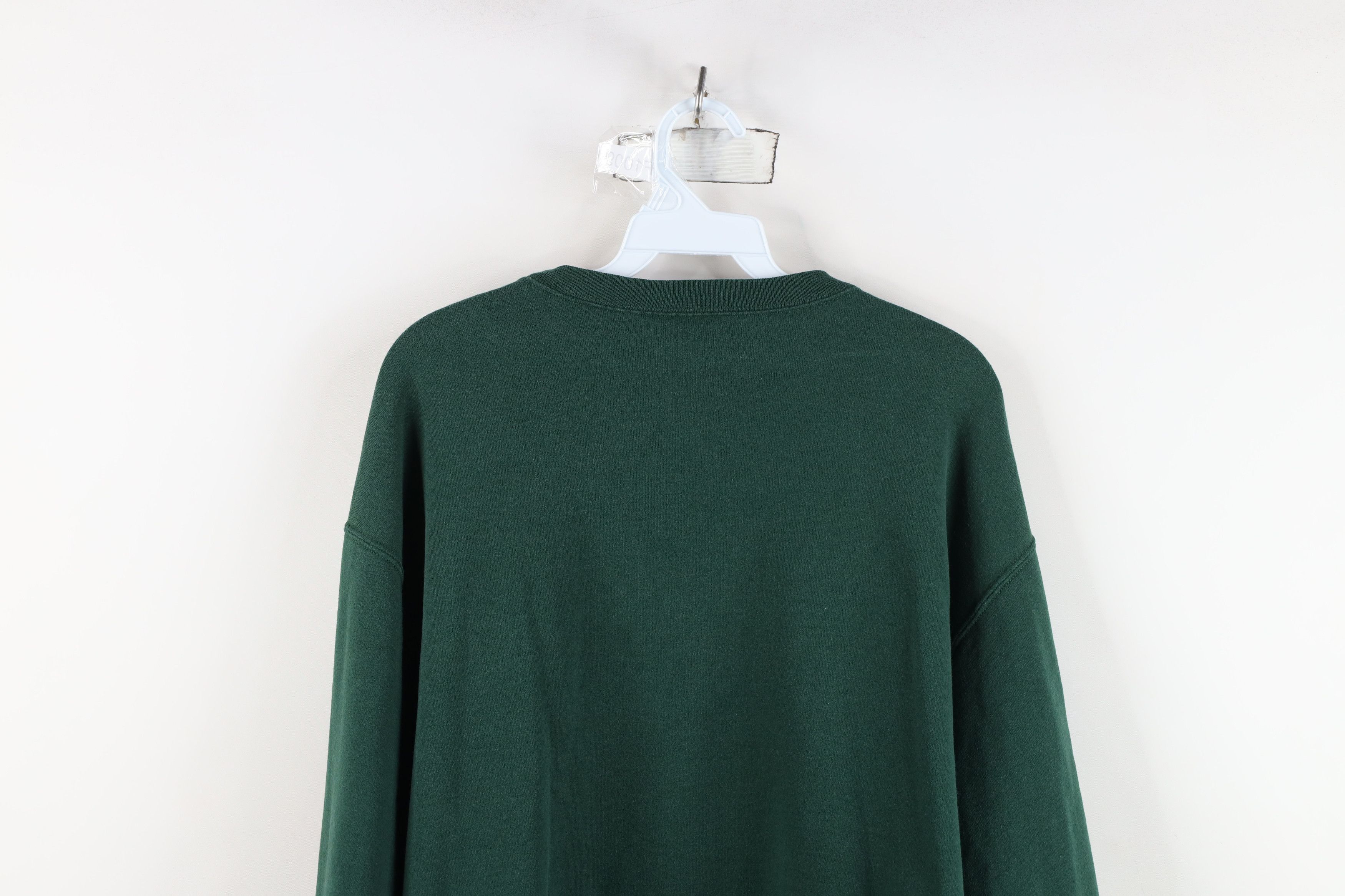 Vintage Vintage 90s Michigan State University Crewneck Sweatshirt Size US XL / EU 56 / 4 - 13 Thumbnail
