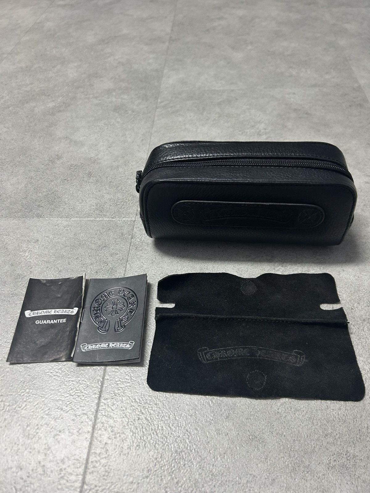 Chrome Hearts Chrome Hearts Vintage Deviant 2 Shades Black Silver Size ONE SIZE - 14 Thumbnail