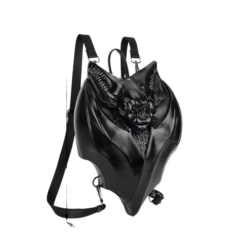 Other Goth Bat Shoulder Bag – Black Faux Leather Size ONE SIZE - 4 Thumbnail
