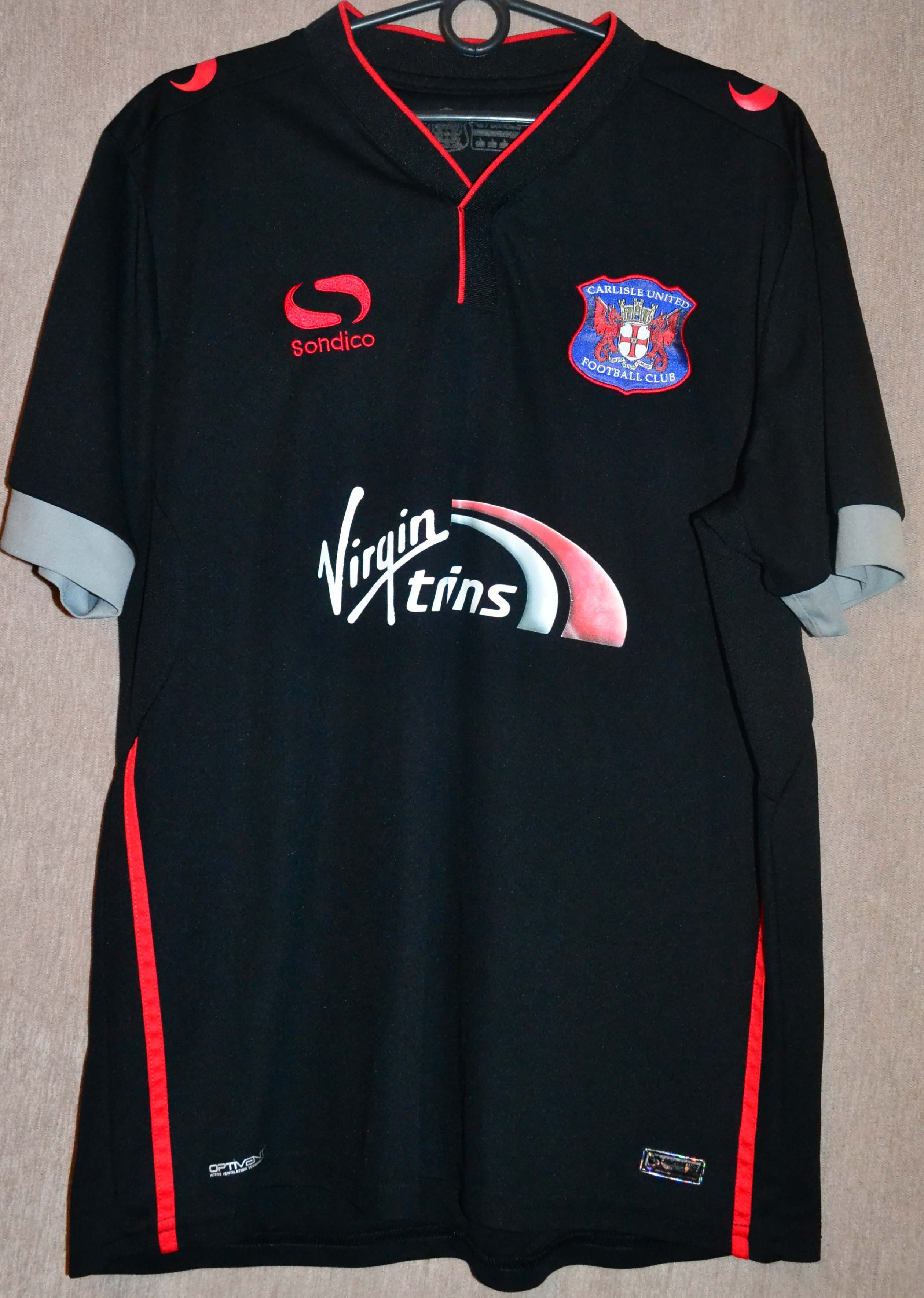 Other Carlisle United FC 2015 2016 Away T-shirt Jersey Sandico Size US L / EU 52-54 / 3 - 1 Thumbnail
