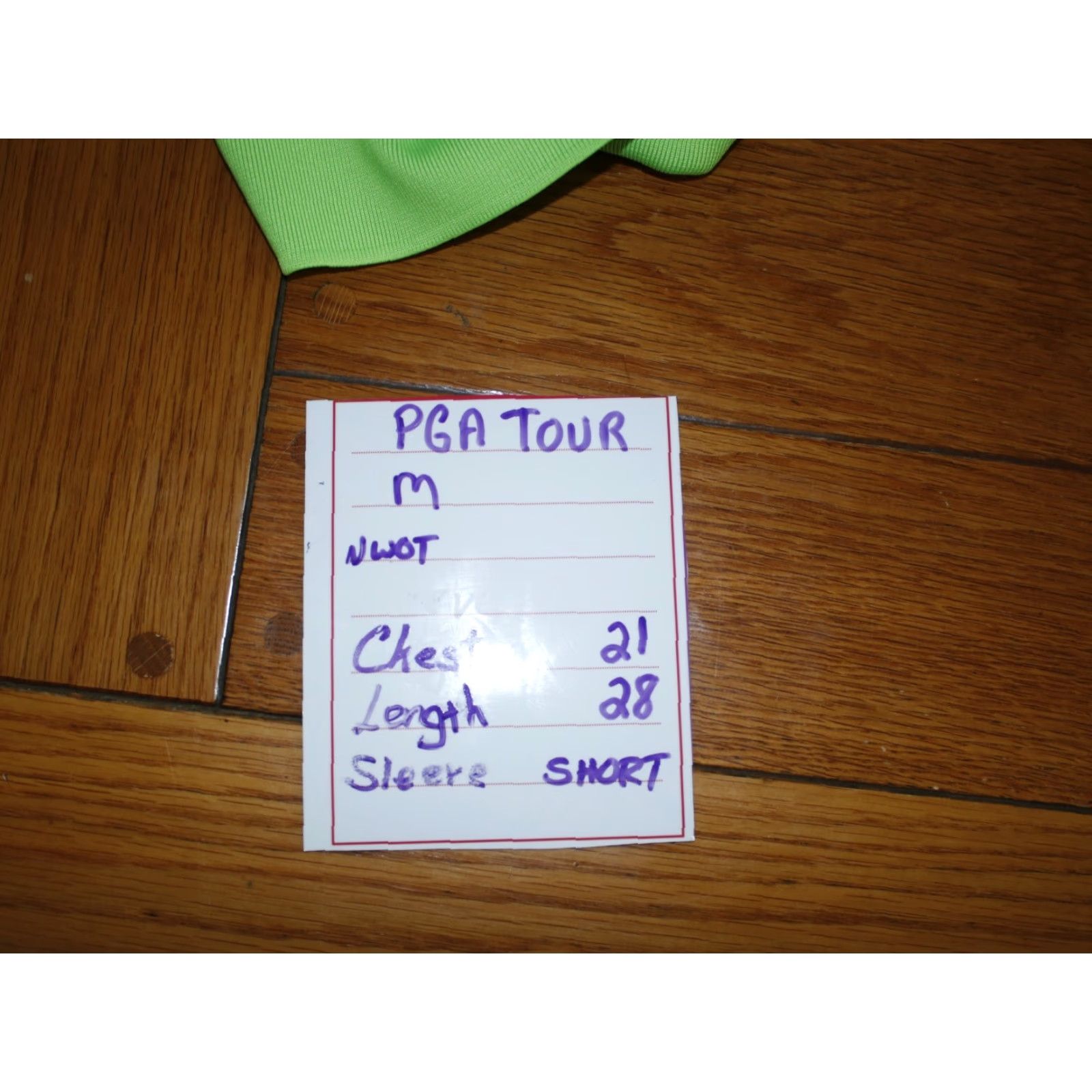 Vintage VINTAGE PGA Pro Series Polo Shirt Men's Adult SZ M Short Sleeve Lime Green Polo Shirt PGA Size US M / EU 48-50 / 2 - 6 Thumbnail