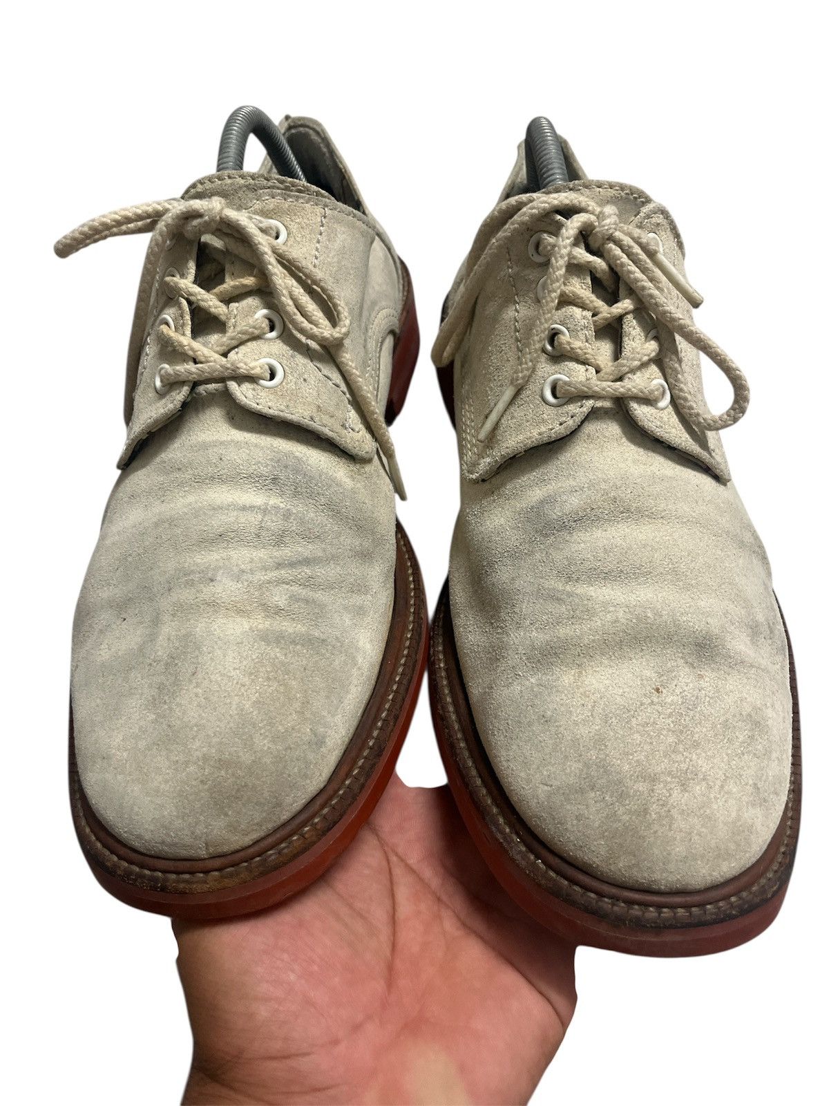 Comme des Garcons COMME DES GARCONS x JUNYA WATANABE SUEDE LEATHER SHOES Size US 10 / EU 43 - 3 Thumbnail