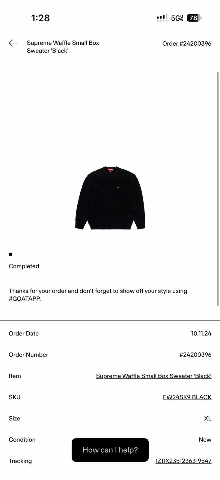 Supreme Supreme Waffle Small Box Sweater Black Size XL Size US XL / EU 56 / 4 - 13 Thumbnail