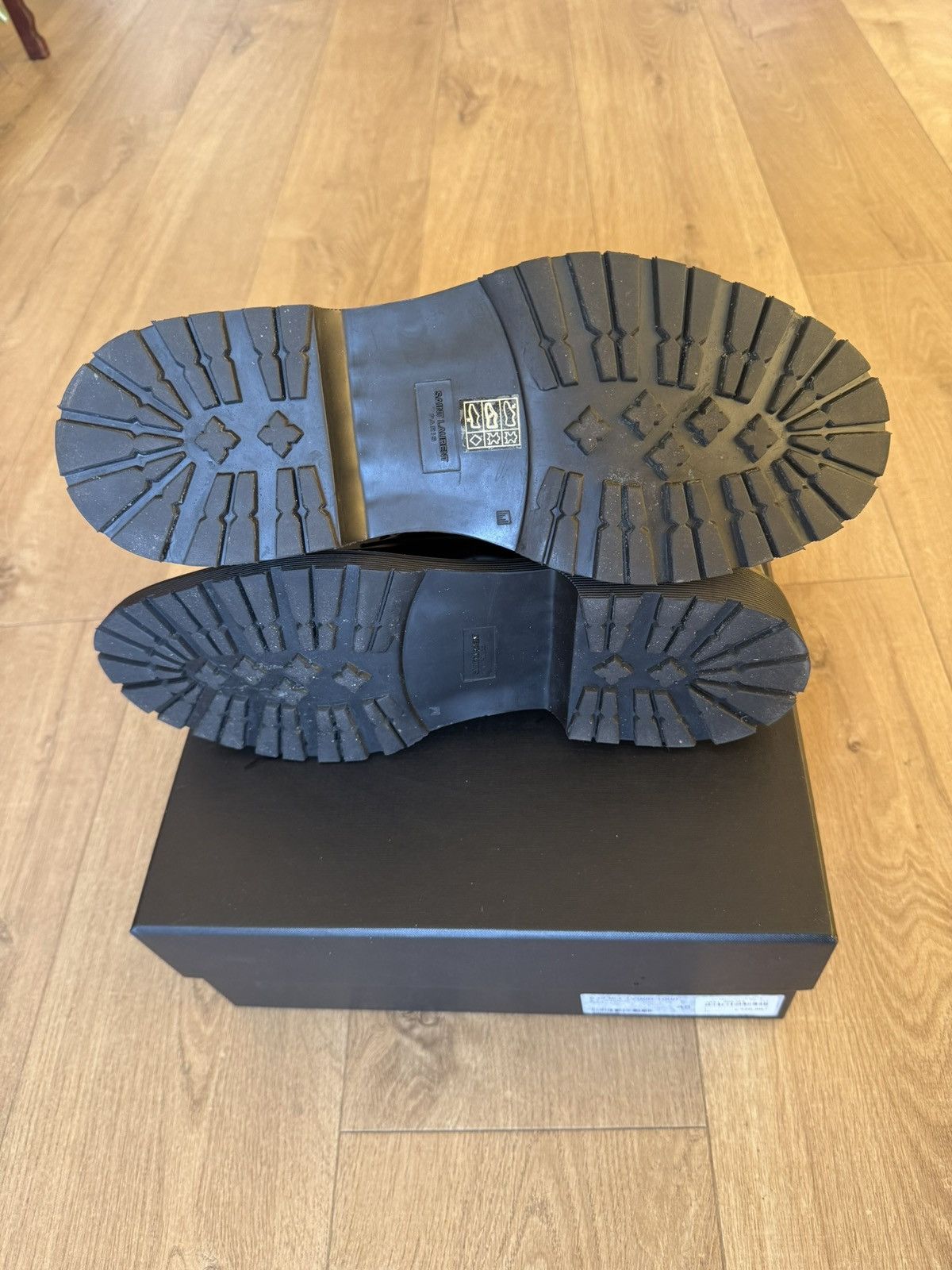 Saint Laurent Paris Saint Laurent Army boots Size US 12 / EU 45 - 4 Thumbnail