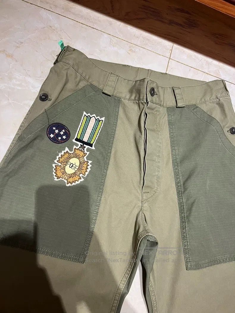 Valentino Valentino Embroidered cargo pants Size US 28 / EU 44 - 6 Thumbnail