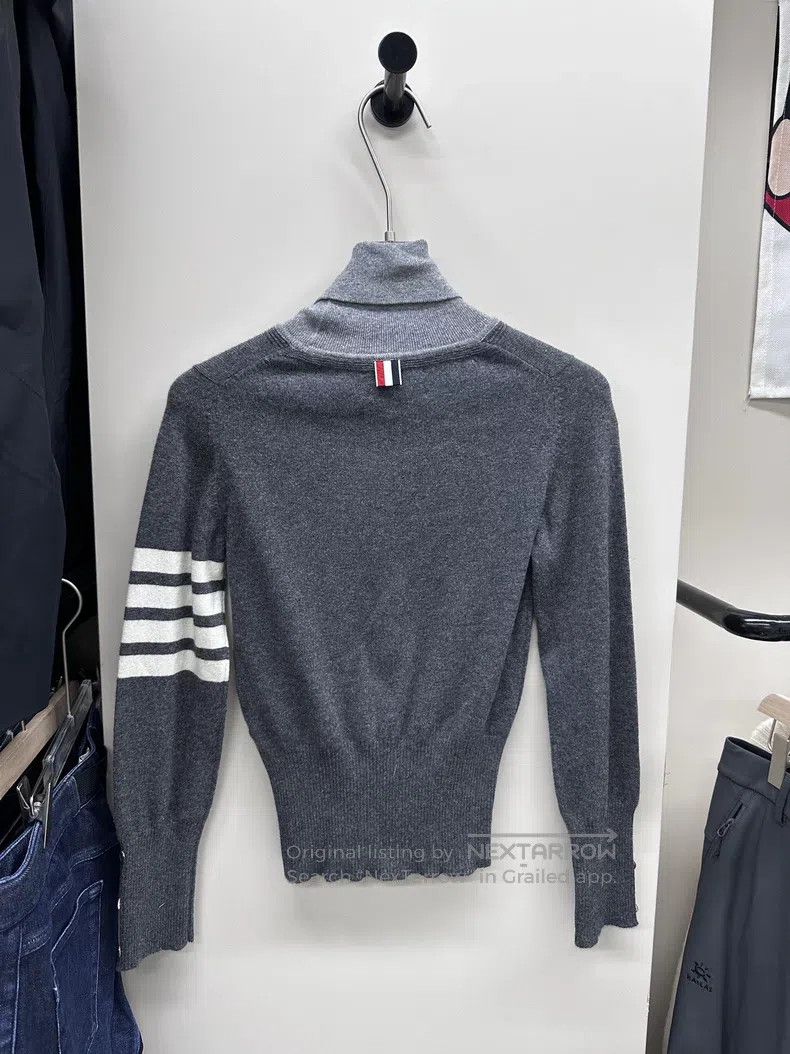 Thom Browne Thom Browne Cashmere high-neck sweater Size US S / EU 44-46 / 1 - 2 Thumbnail