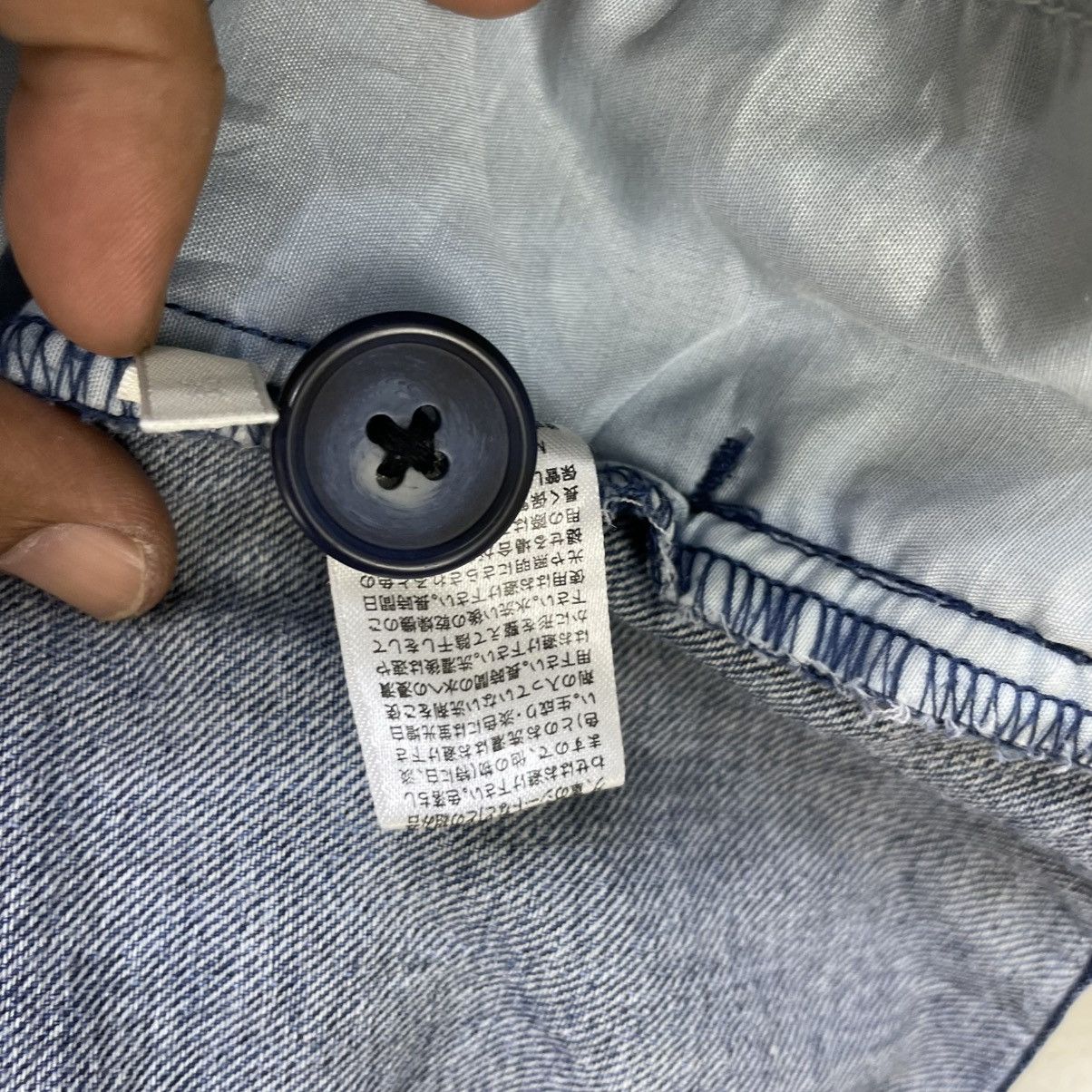 45rpm × Blue Blue Japan × Japanese Brand Vintage Japanese Brand Indigo Denim Jacket Size US M / EU 48-50 / 2 - 5 Thumbnail