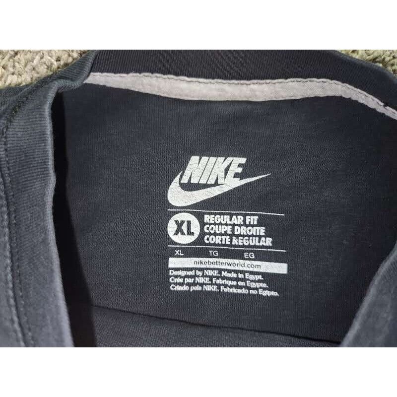 Nike Nike Shirt Adult Mens XL Faded Black Offensive Minded Size US XL / EU 56 / 4 - 4 Thumbnail