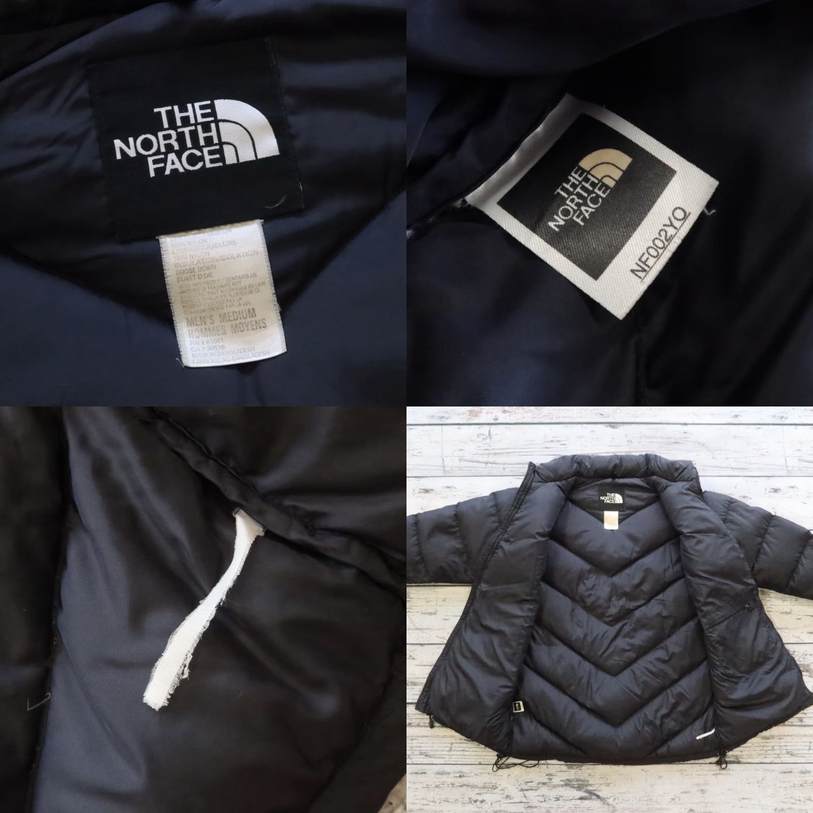 The North Face VINTAGE The North Face Shirt Jacket M Black 90s Quilted Puffer Trench Coat Men Size US M / EU 48-50 / 2 - 9 Thumbnail