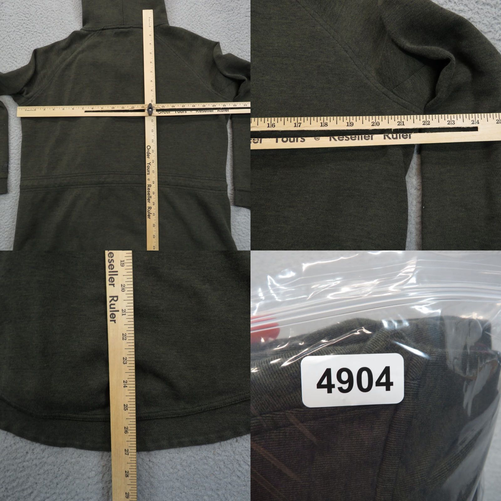 Nike Nike Hoodie Womens M Green Tech Fleece Cape Full Zip Sweatshirt Sportswear Size M / US 6-8 / IT 42-44 - 9 Thumbnail