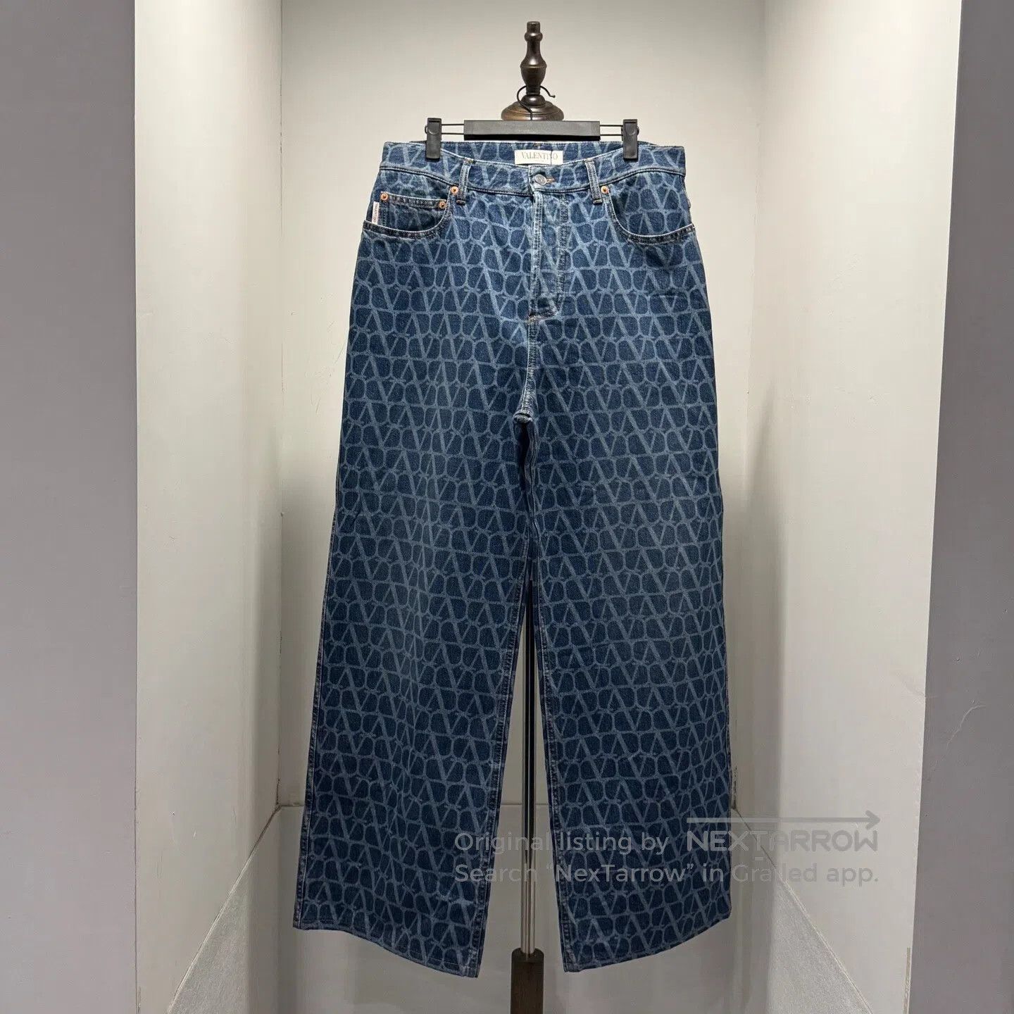 Valentino Valentino Bulletproof Print Denim Pants| Size US 32 / EU 48 - 1 Thumbnail