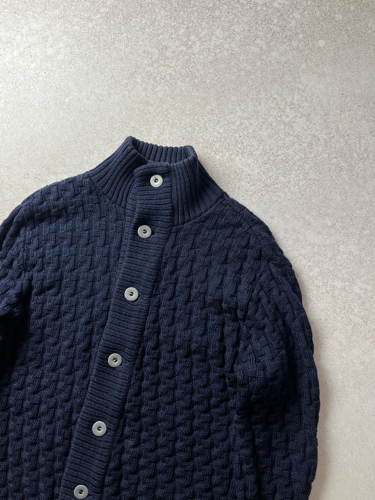S.N.S. Herning S.N.S HERNING Blue 100% VIRGIN WOOL Stark Cardigan Sweater Size US S / EU 44-46 / 1 - 2 Thumbnail
