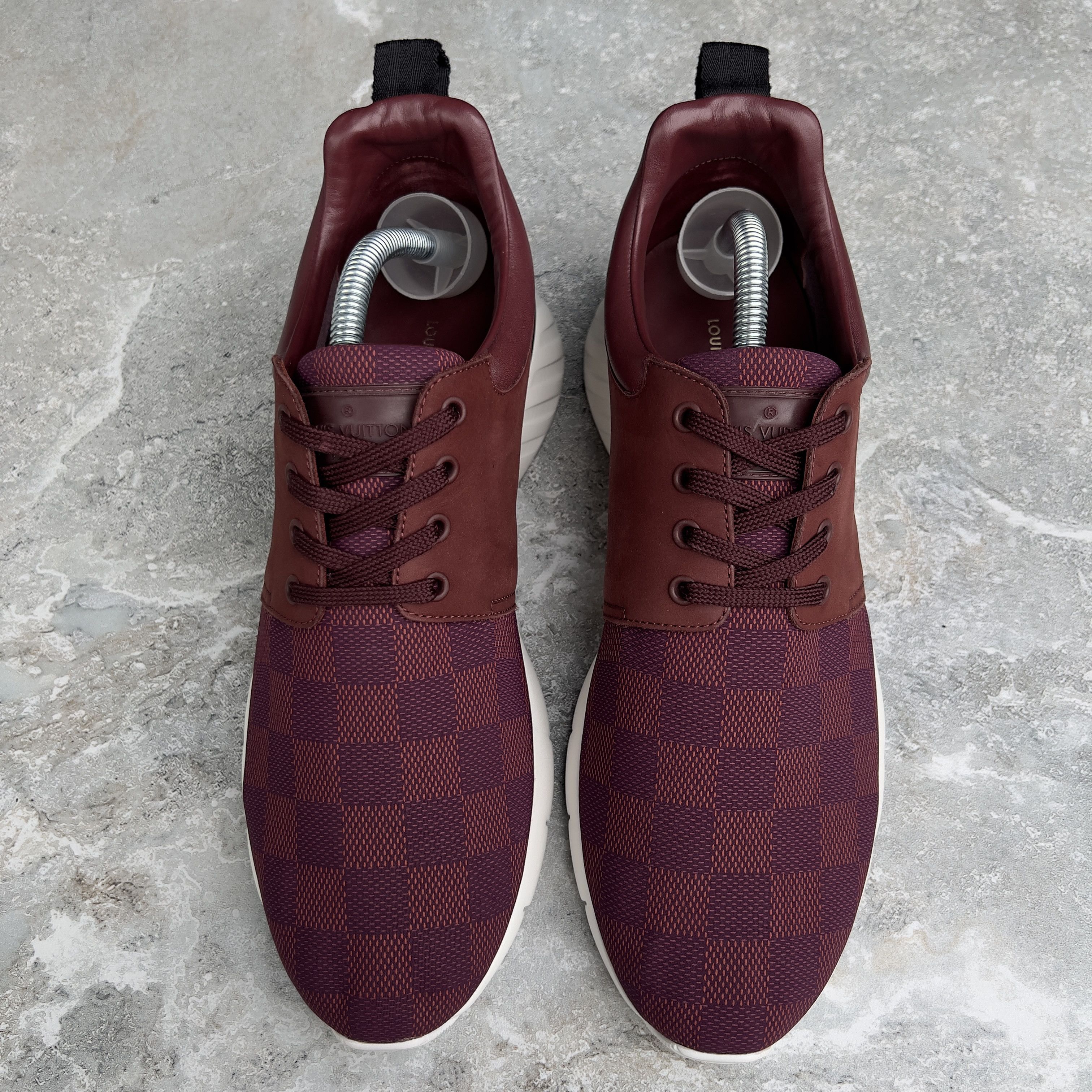 Louis Vuitton Louis Vuitton Fastlane Sneakers Damier Nylon Size US 8.5 / EU 41-42 - 4 Thumbnail