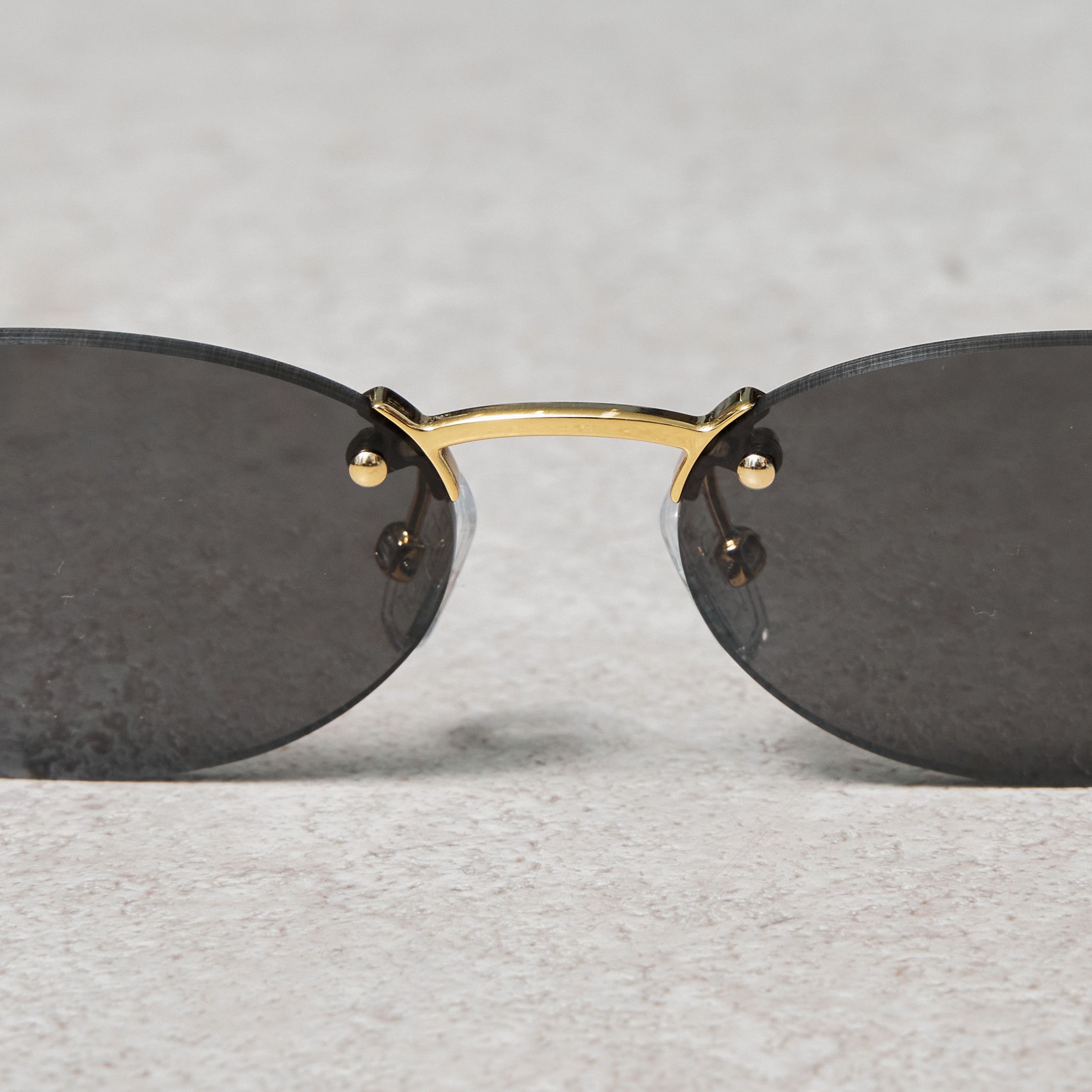 Fendi FENDI FE4075US 30A Sunglasses GOLD Size ONE SIZE - 3 Thumbnail