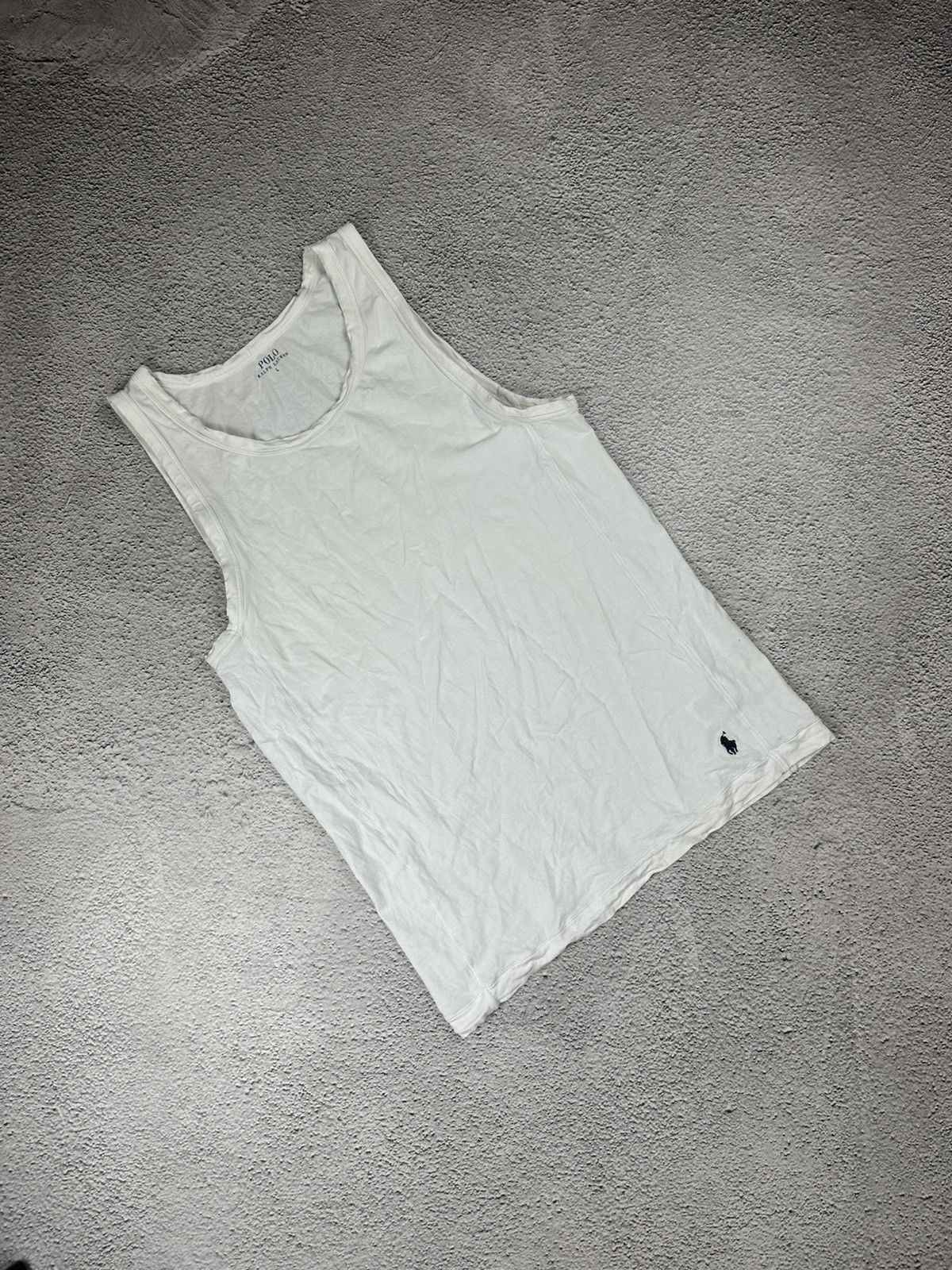 Polo Ralph Lauren Vintage Polo Ralph Lauren T-Shirt Y2K Drill Style Hype Logo Size US L / EU 52-54 / 3 - 1 Thumbnail